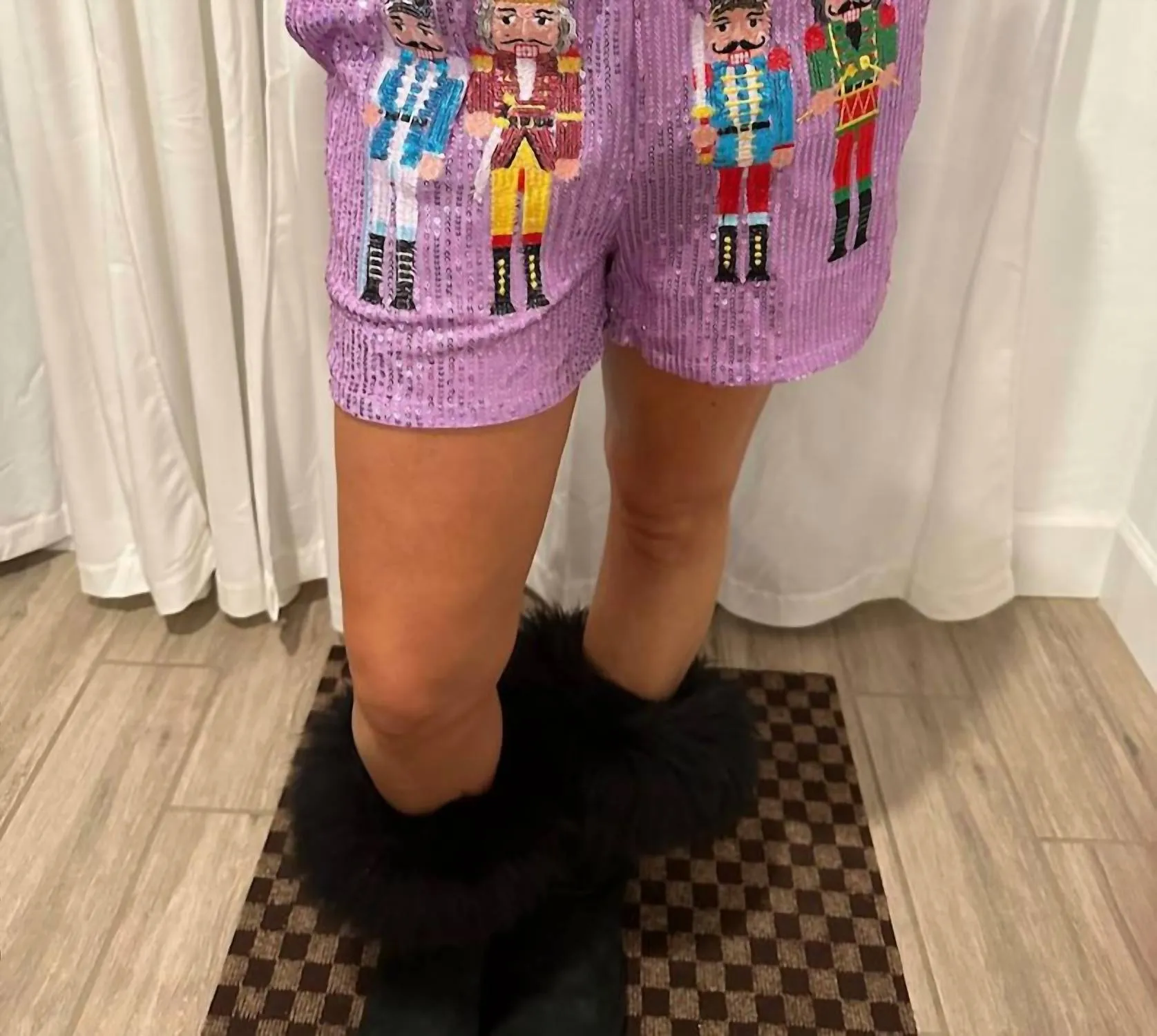 Nutcracker Shorts In Lavender