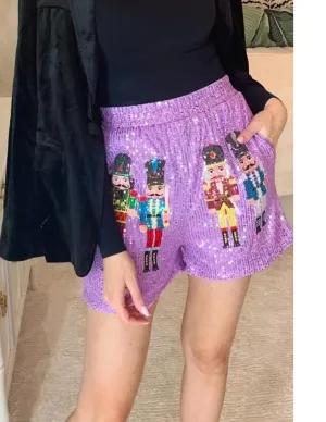 Nutcracker Shorts In Lavender