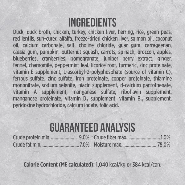Nutrience Infusion Pate with Brome Lake Duck Canned Dog Food
