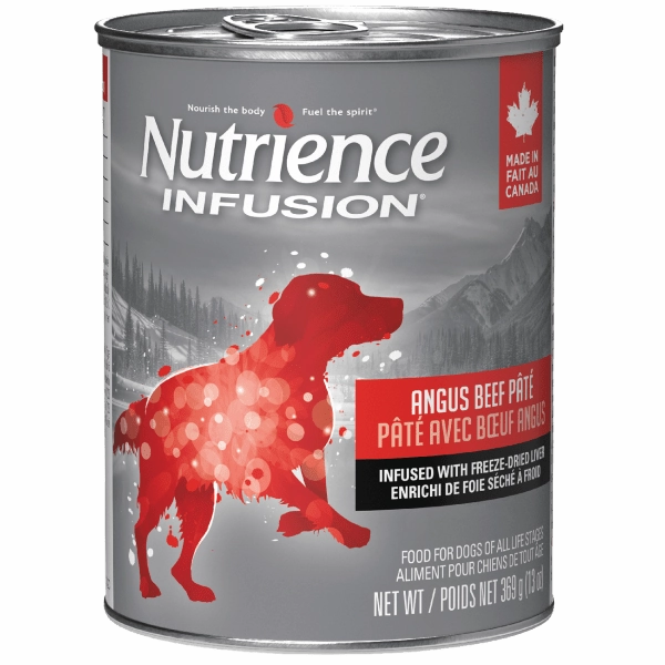 Nutrience Infusion Pate with Canadian Angus Beef Canned Dog Food