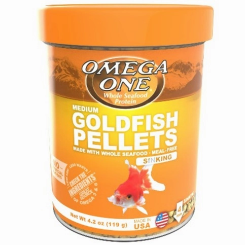Omega One Sinking Goldfish Pellets; Medium