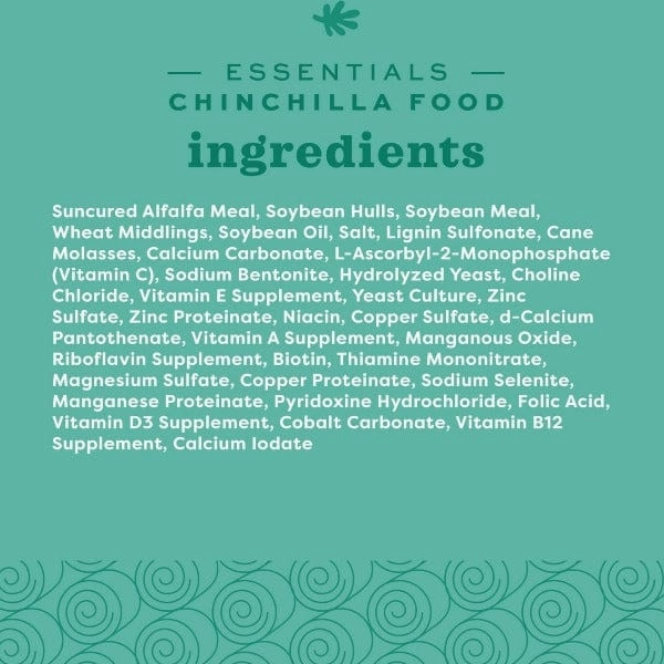Oxbow Essentials Chinchilla Food