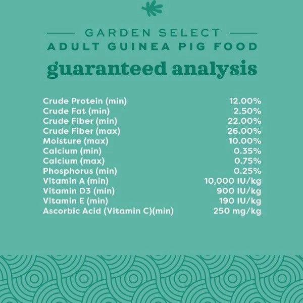 Oxbow Garden Select Adult Guinea Pig Food