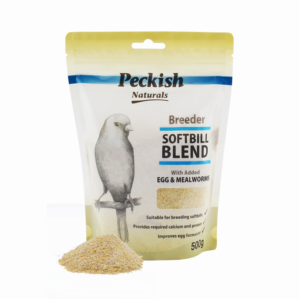 Peckish - Breeder Softbill Blend Egg & Mealworms (500g)