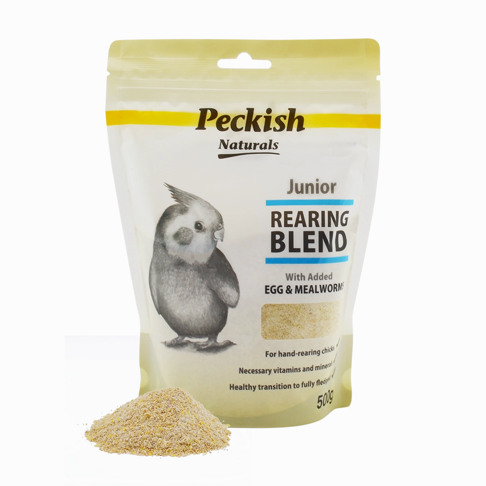 Peckish - Junior Rearing Blend Egg & Mealworms (500g)