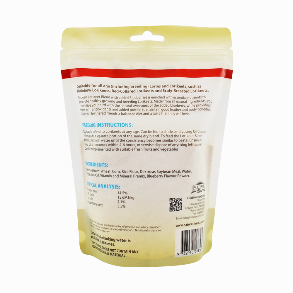 Peckish - Lorikeet Blend Blueberry (500g)