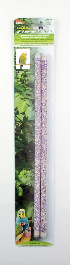 Penn Plax - Wood & Cement Perch (14in)