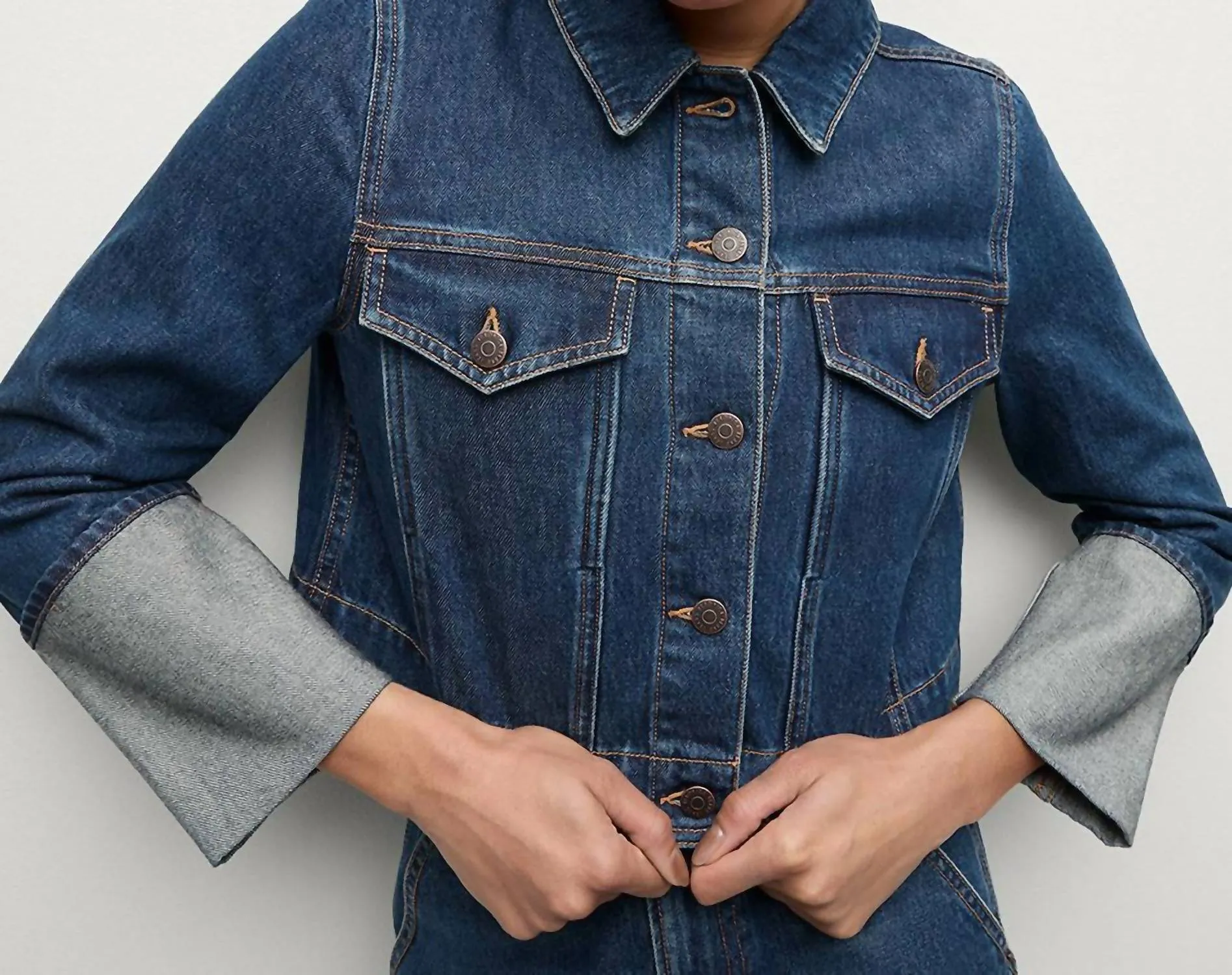 Phila Denim Jacket In Evening Dusk