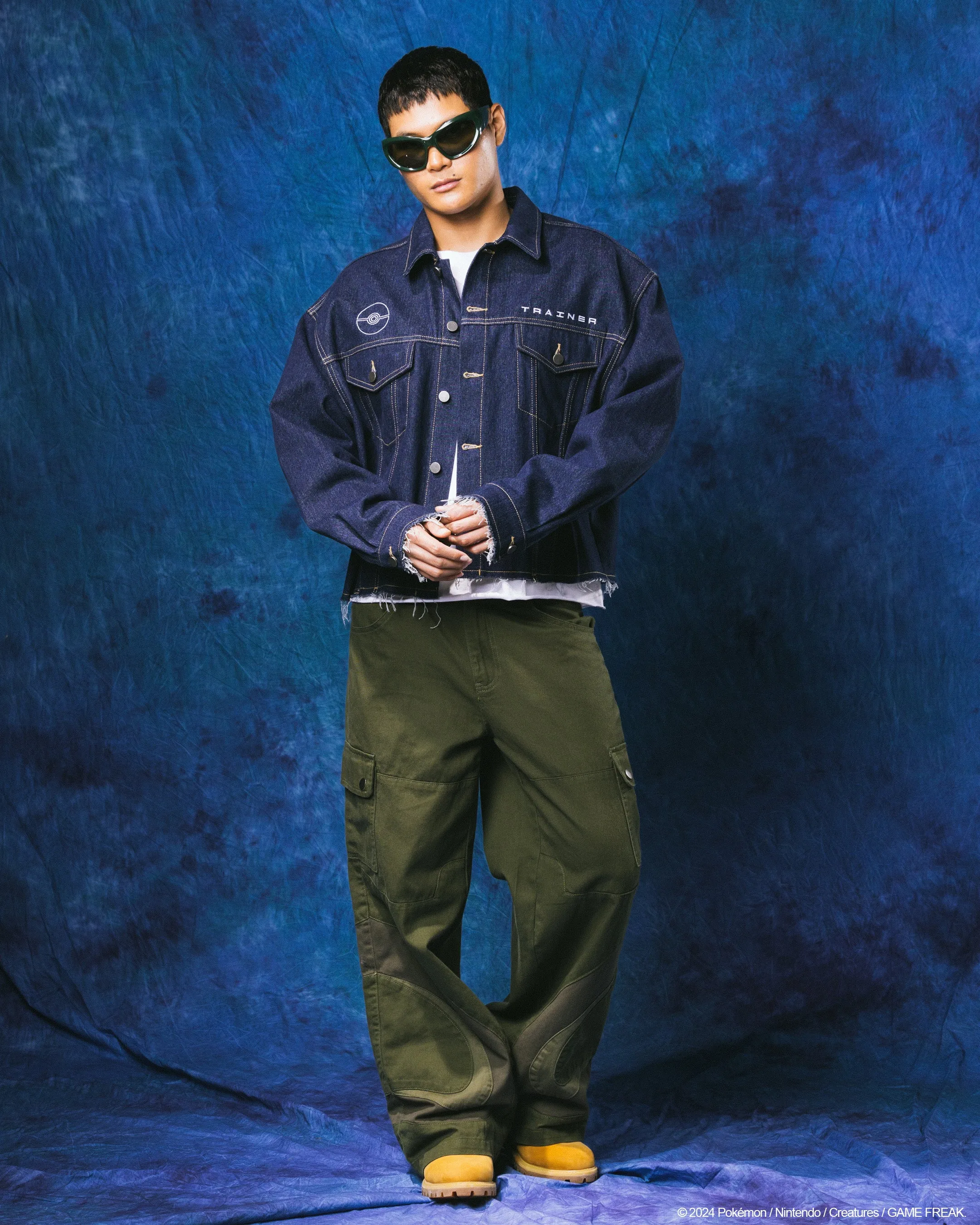 Pokmon By Loiter Pikachu Denim Jacket Indigo