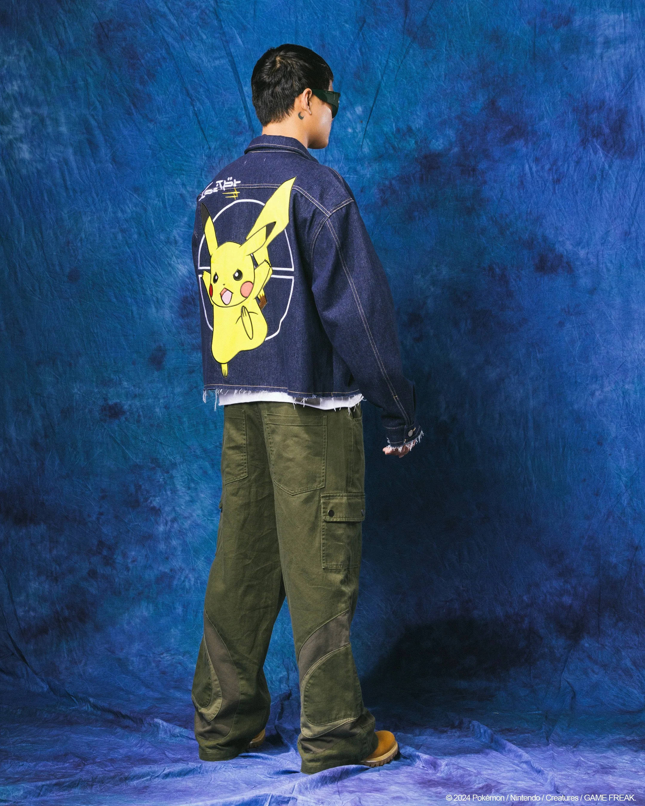 Pokmon By Loiter Pikachu Denim Jacket Indigo
