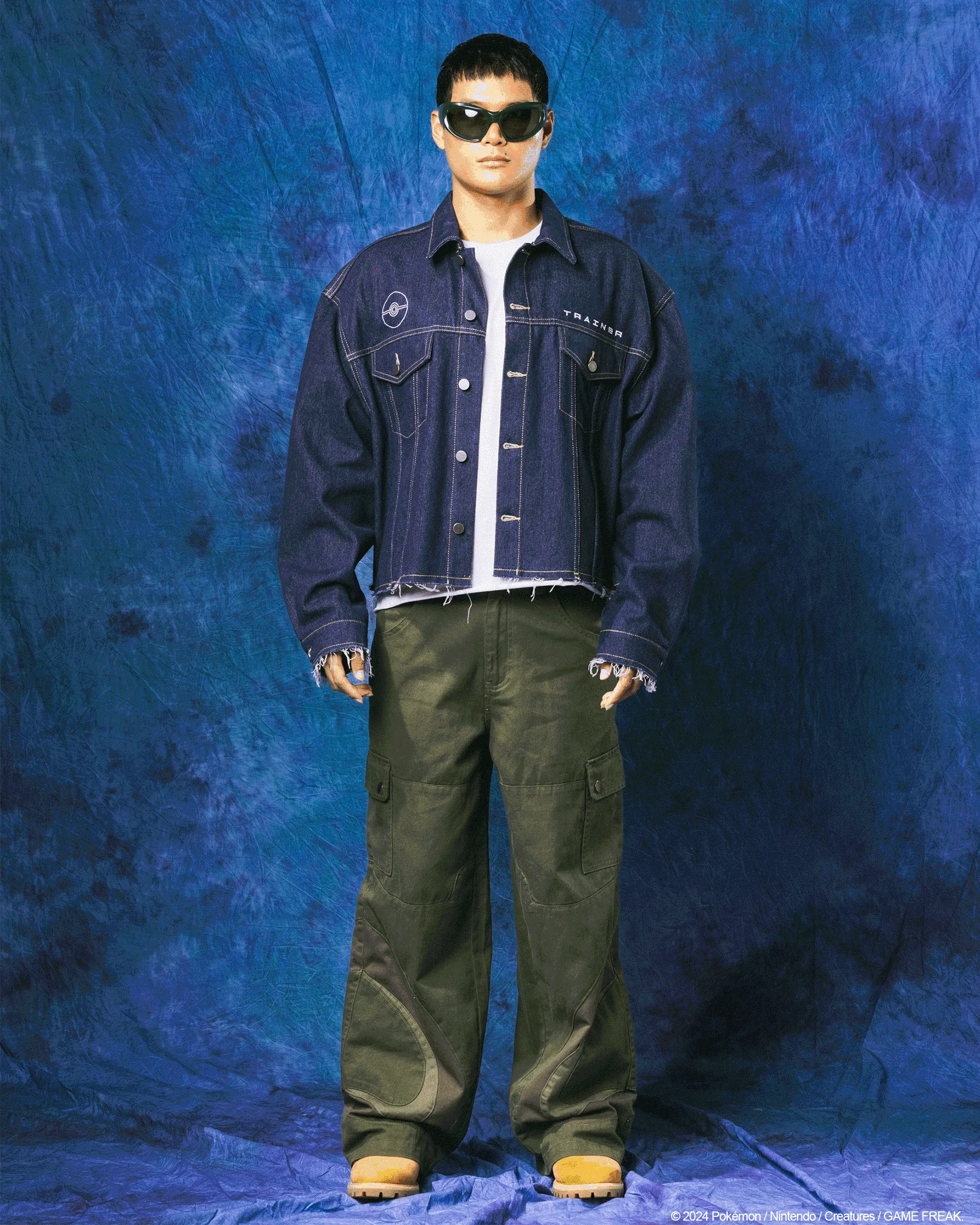 Pokmon By Loiter Pikachu Denim Jacket Indigo