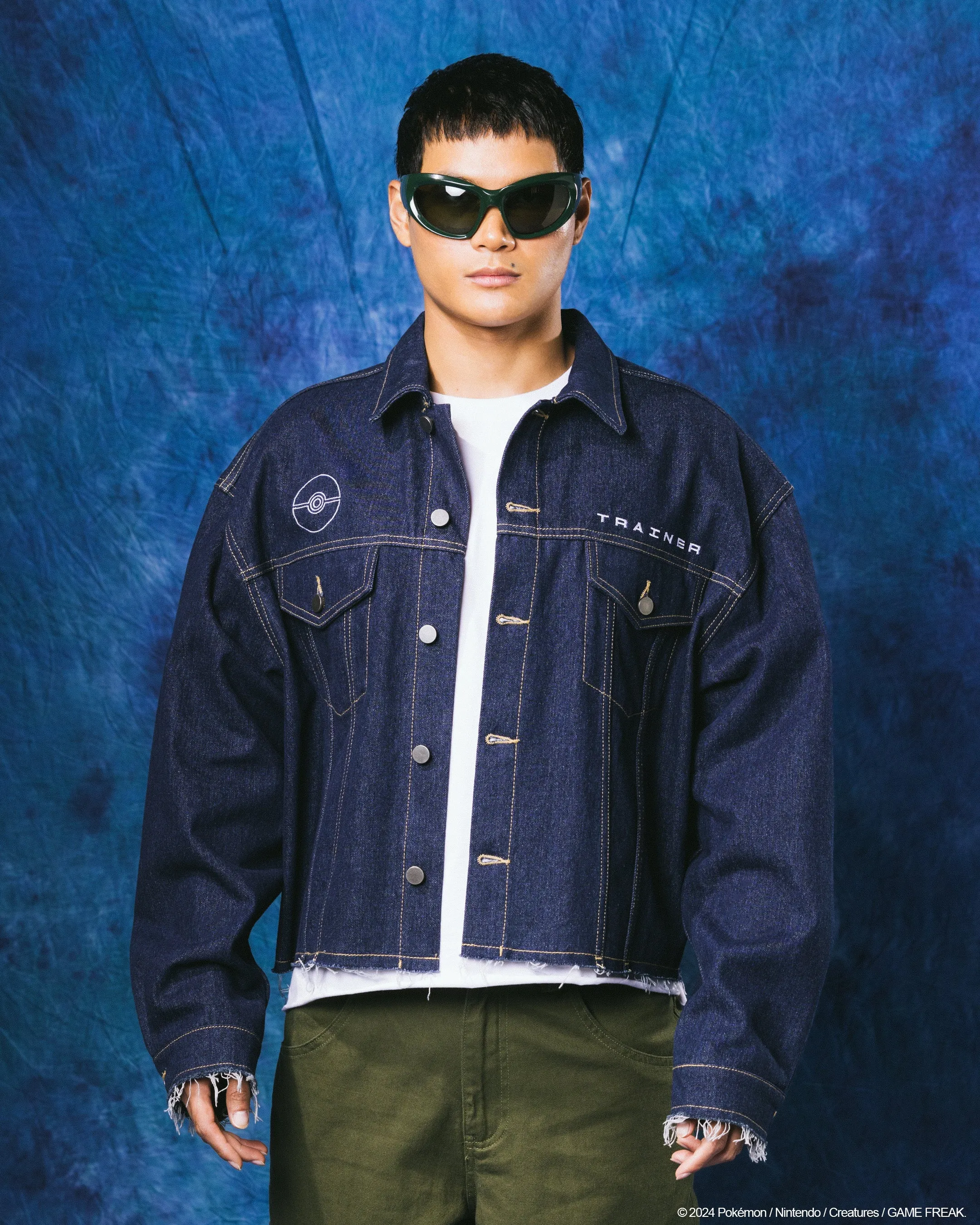 Pokmon By Loiter Pikachu Denim Jacket Indigo