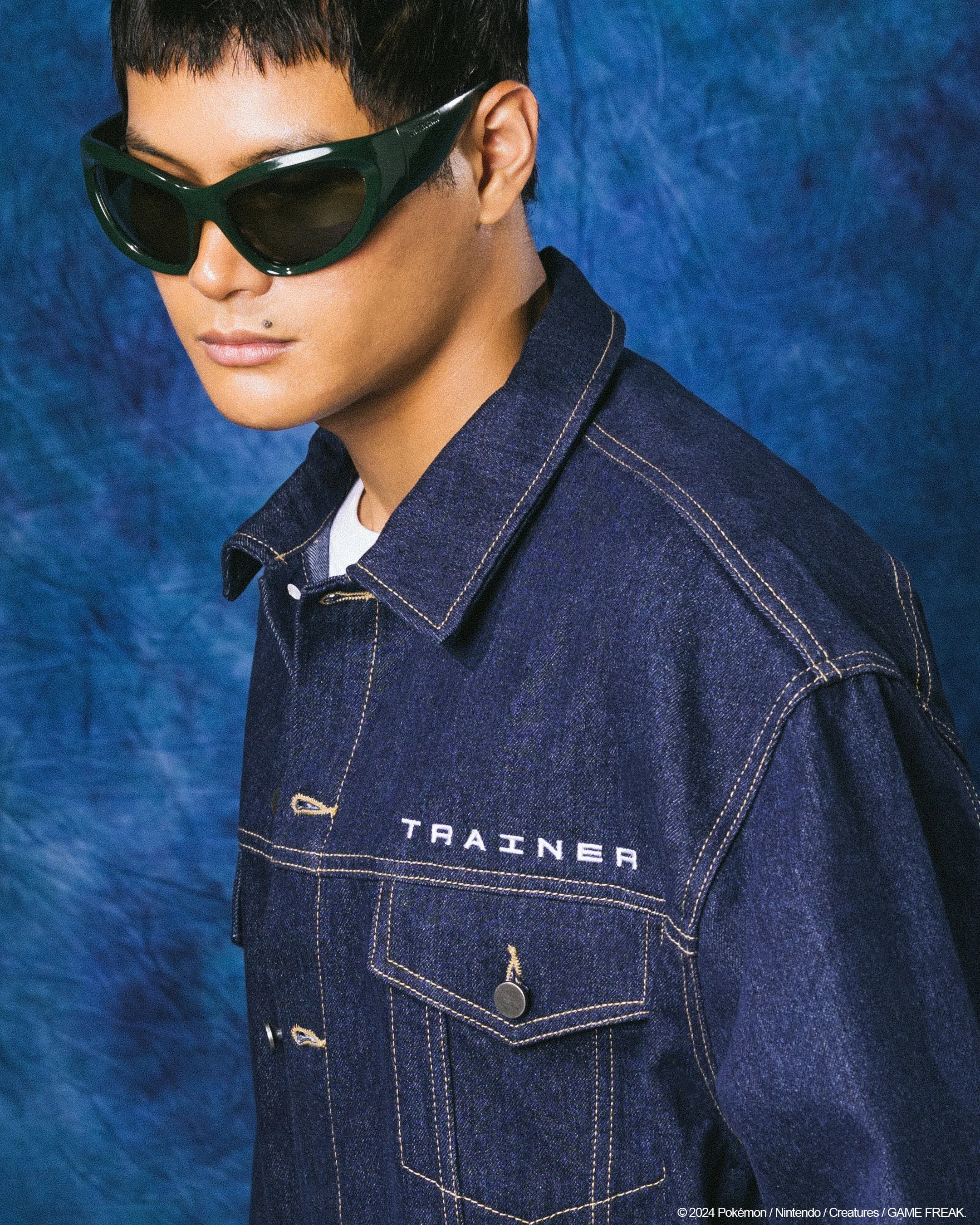 Pokmon By Loiter Pikachu Denim Jacket Indigo