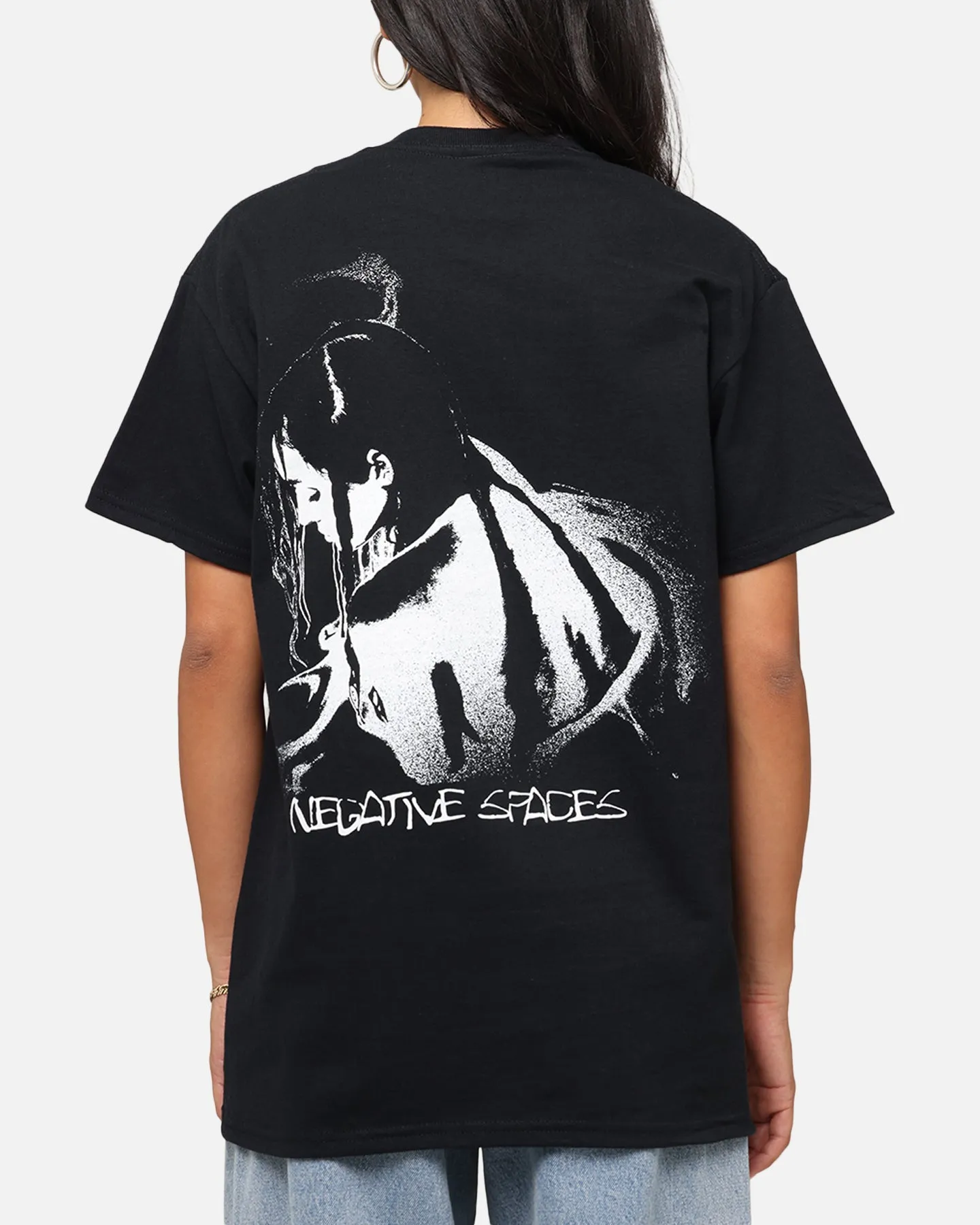 Poppy Negative Spaces T-Shirt Black