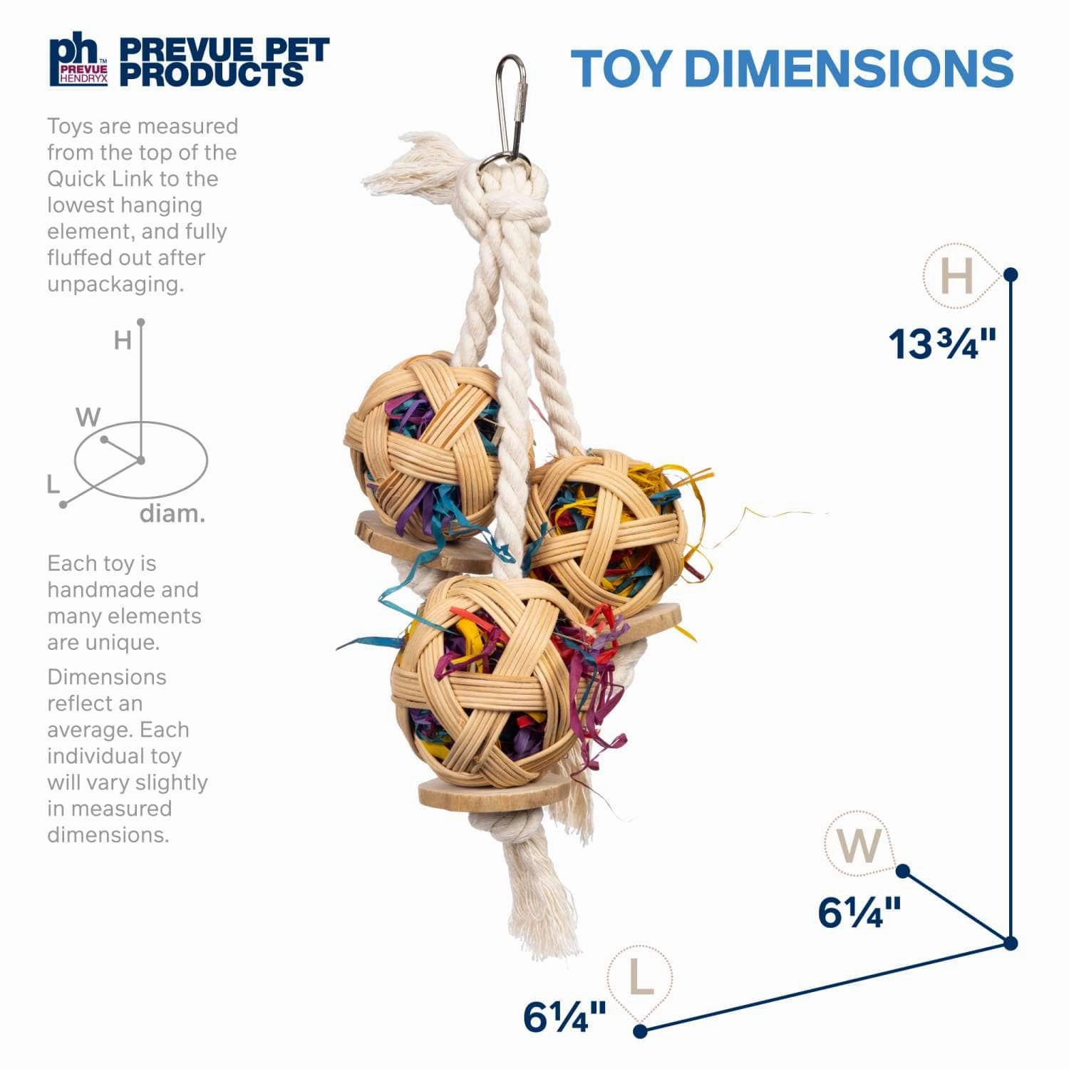 Prevue Pet Products Cluster of Fun Bird Toy