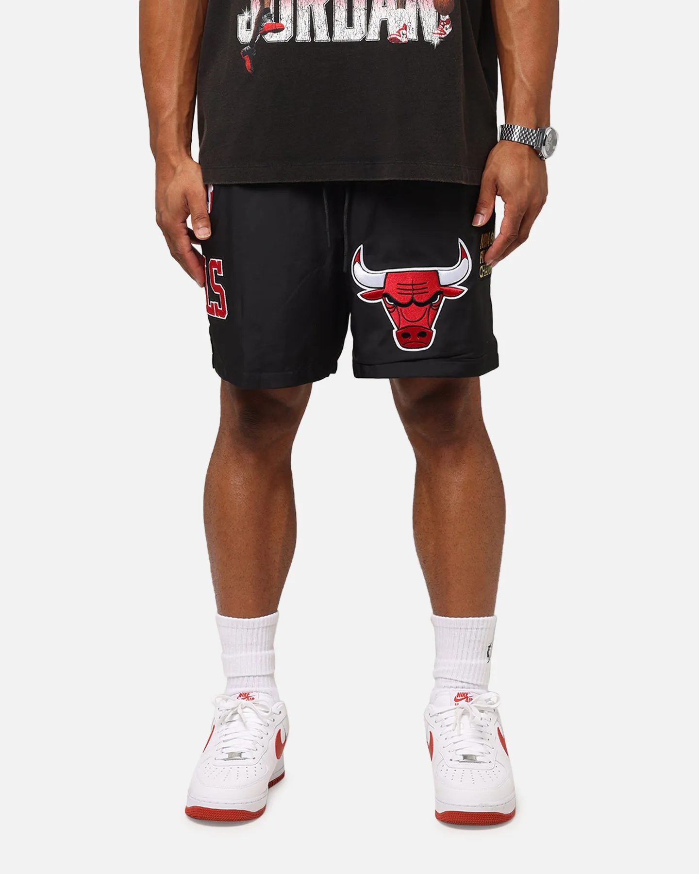 Pro Standard Chicago Bulls Classic Woven Shorts Black