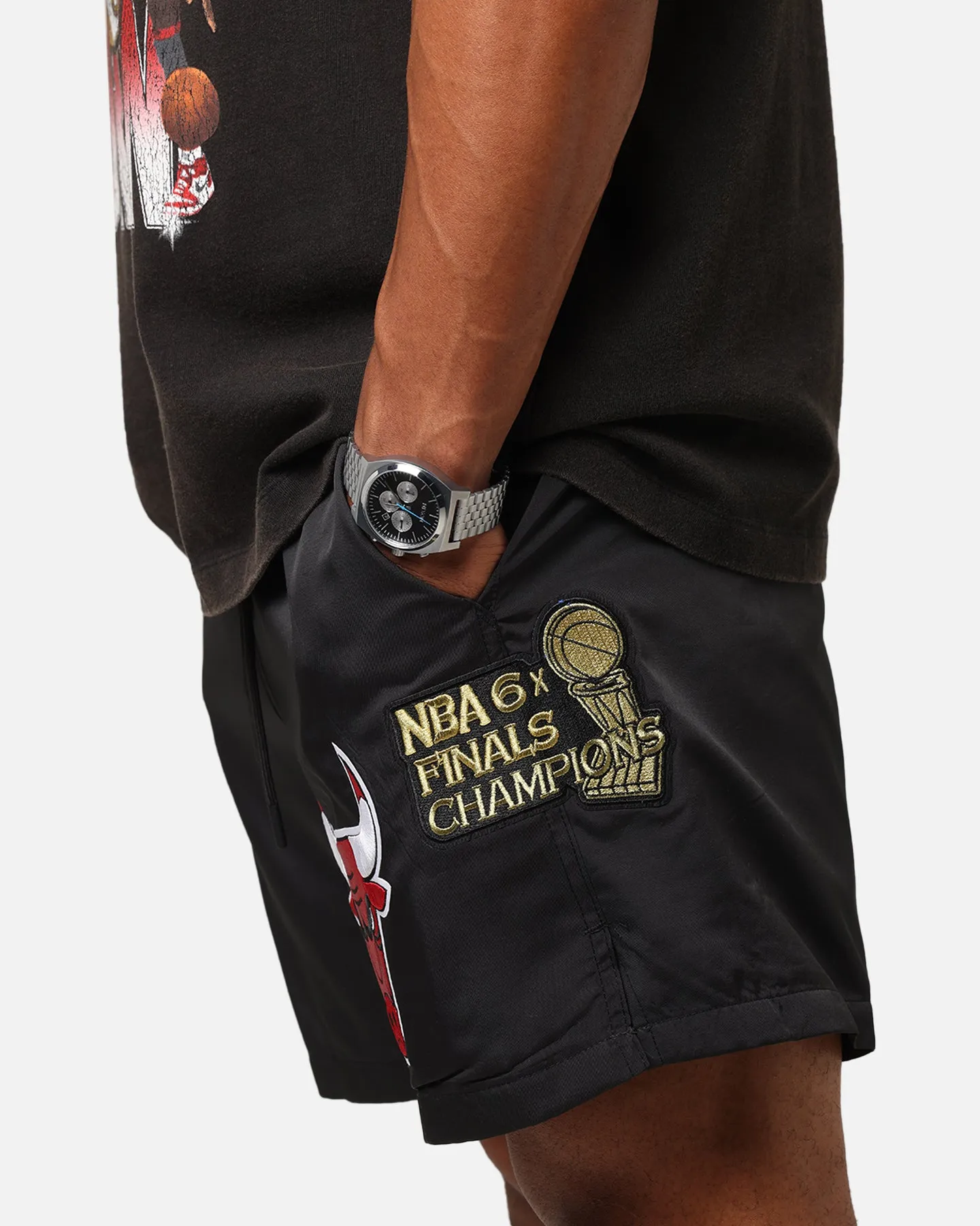 Pro Standard Chicago Bulls Classic Woven Shorts Black