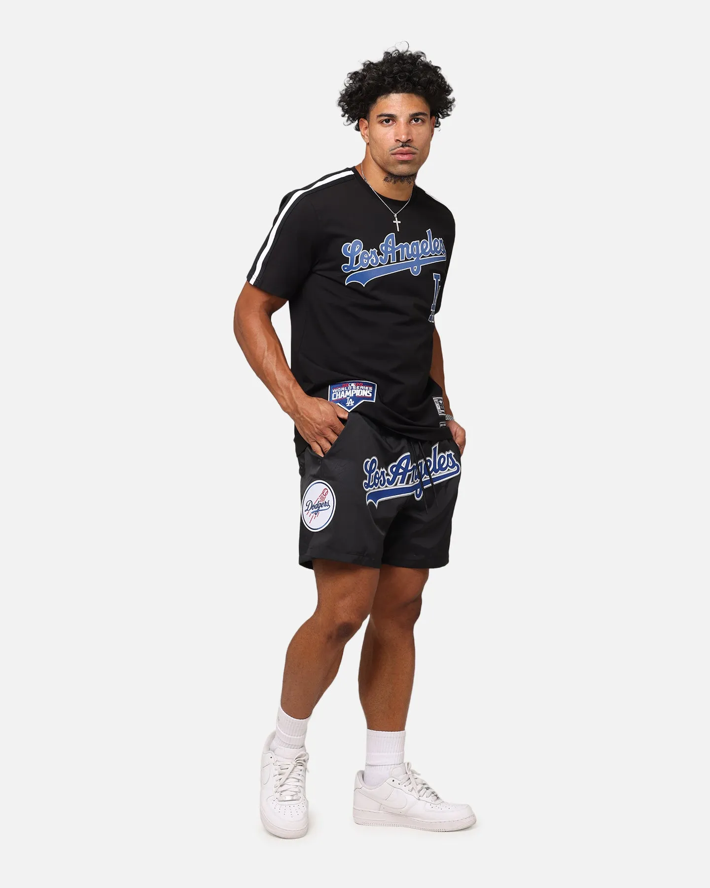 Pro Standard Los Angeles Dodgers Classic Woven Shorts Black