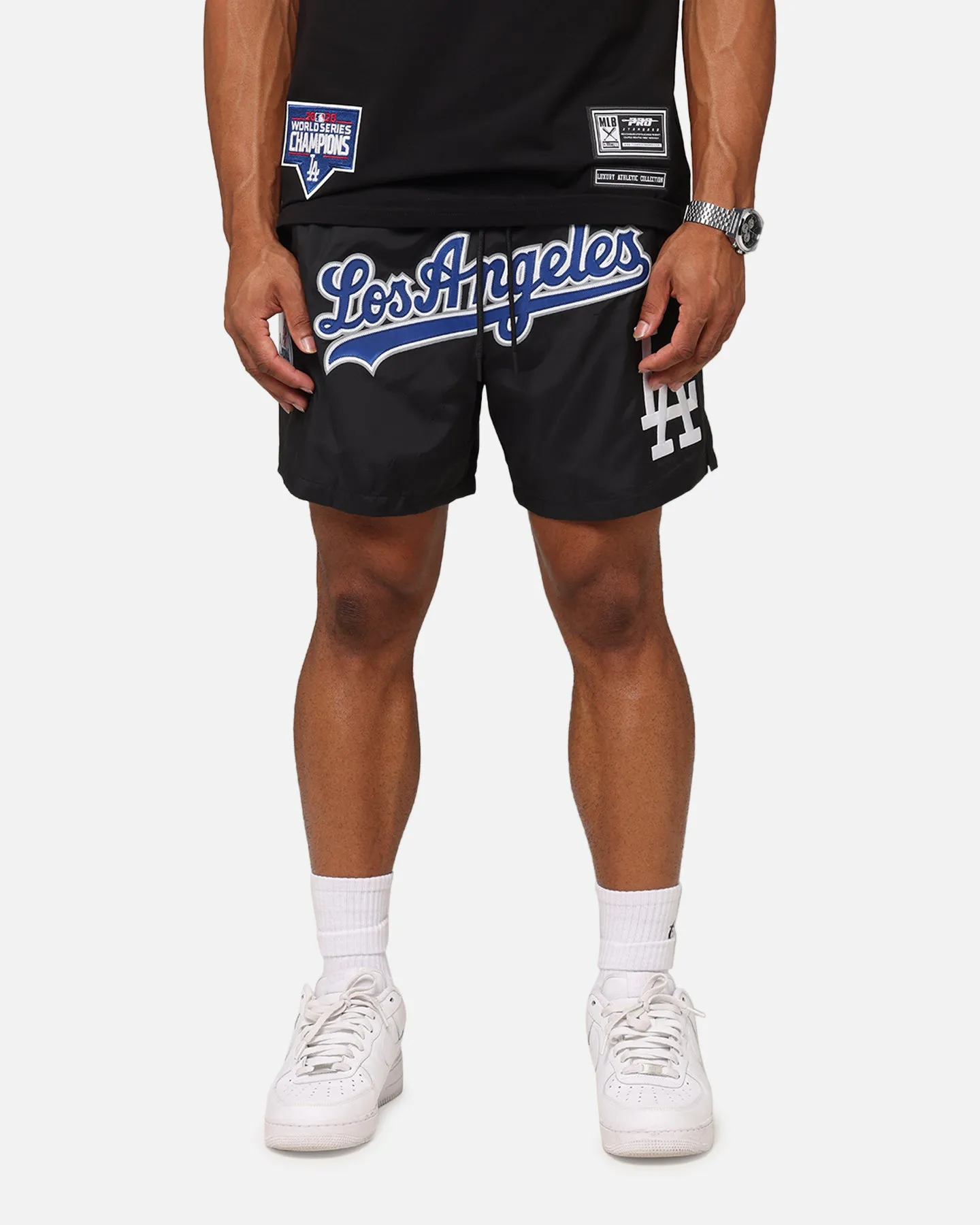 Pro Standard Los Angeles Dodgers Classic Woven Shorts Black
