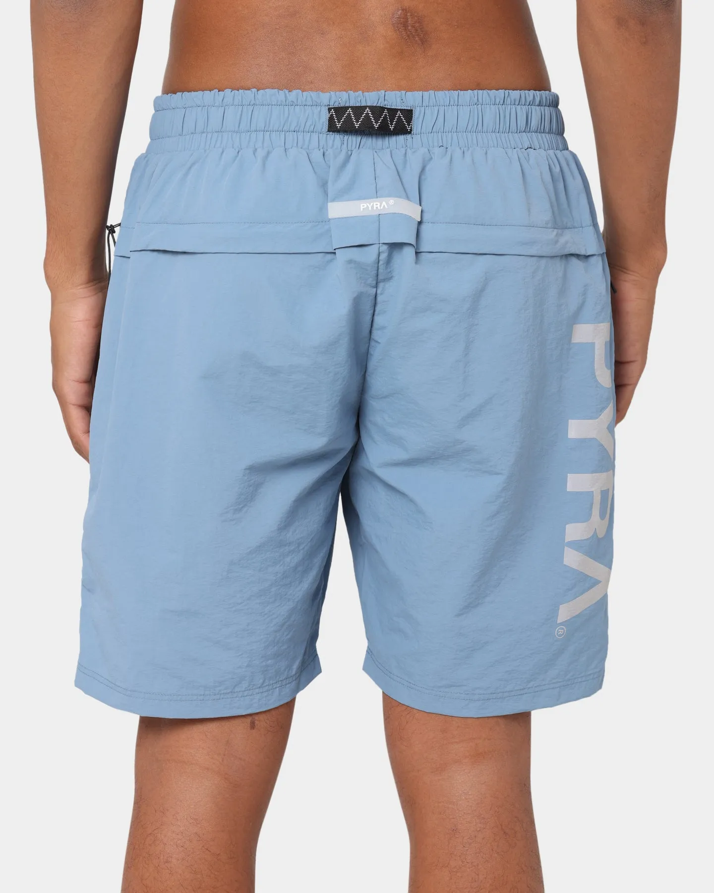 PYRA Future Nylon Shorts Blue