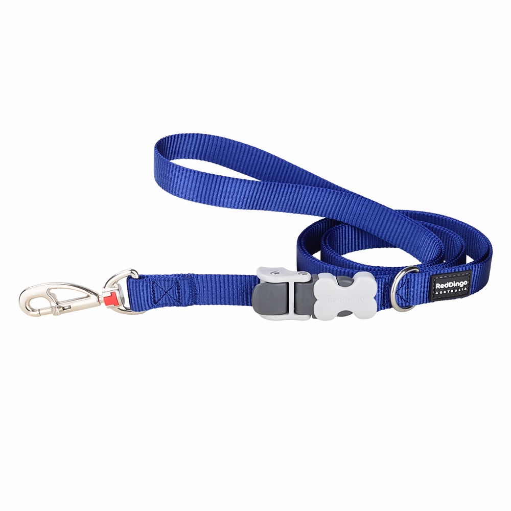 Red Dingo Dog Super Lead Classic Navy S