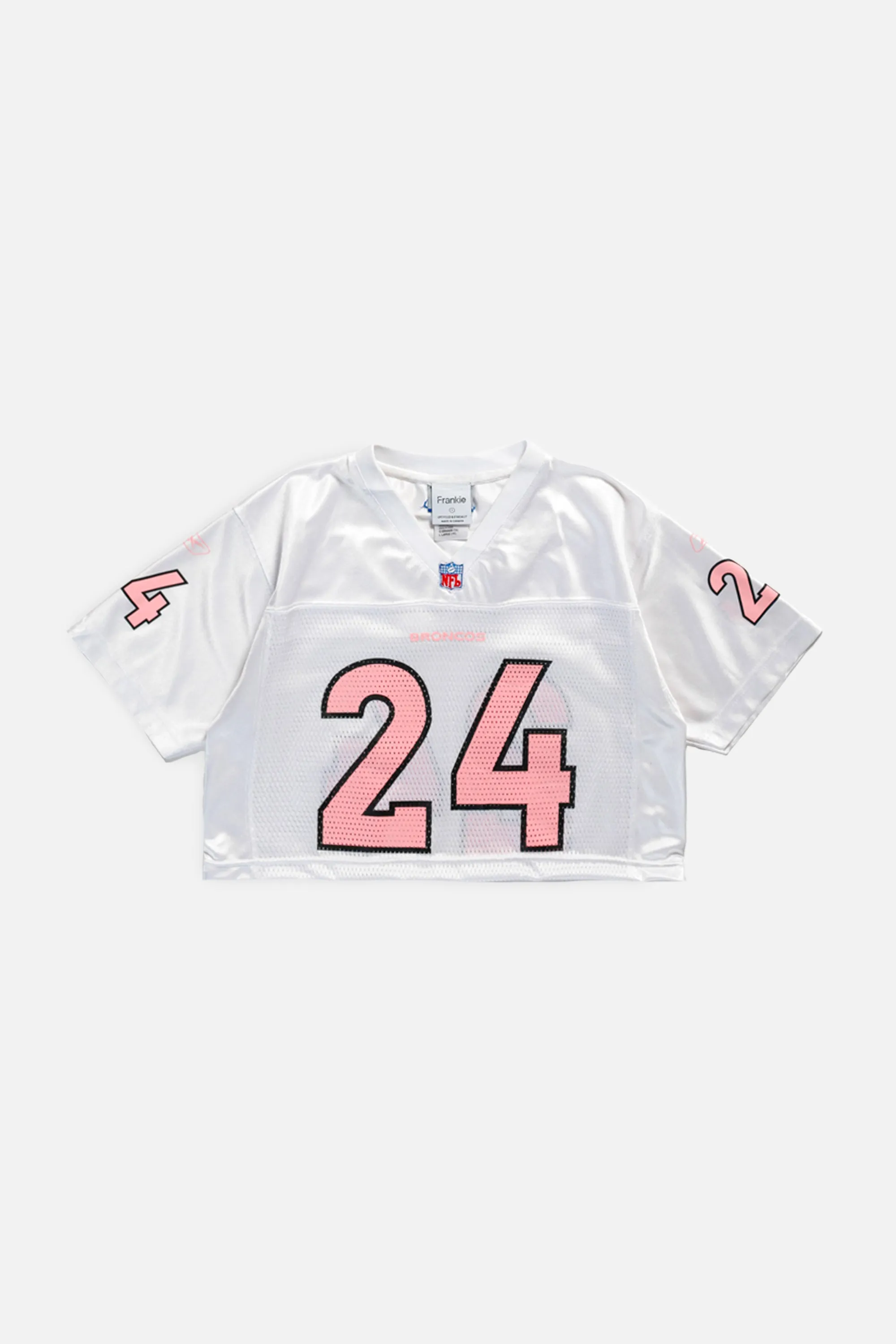 Rework Crop Denver Broncos NFL Jersey - S