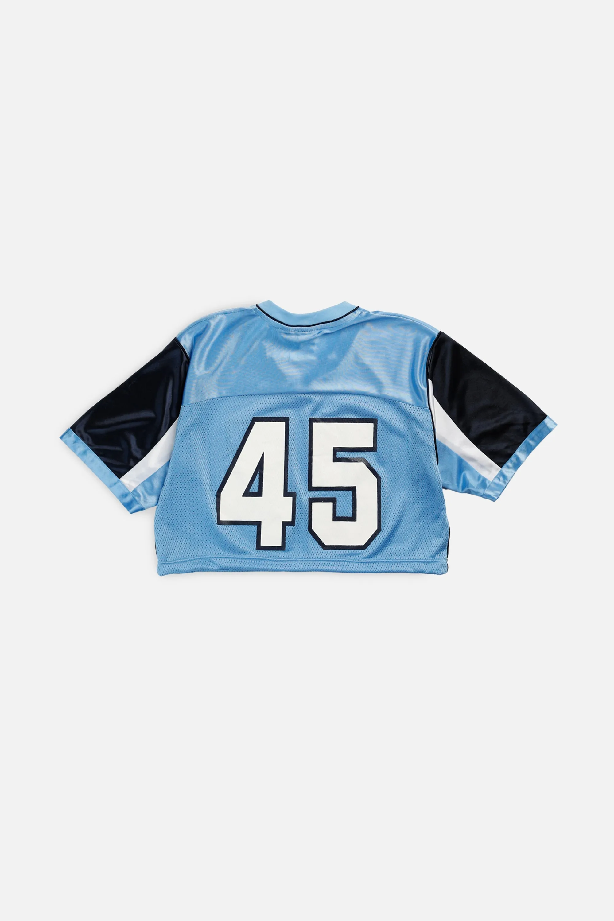 Rework Crop Football Jersey - S