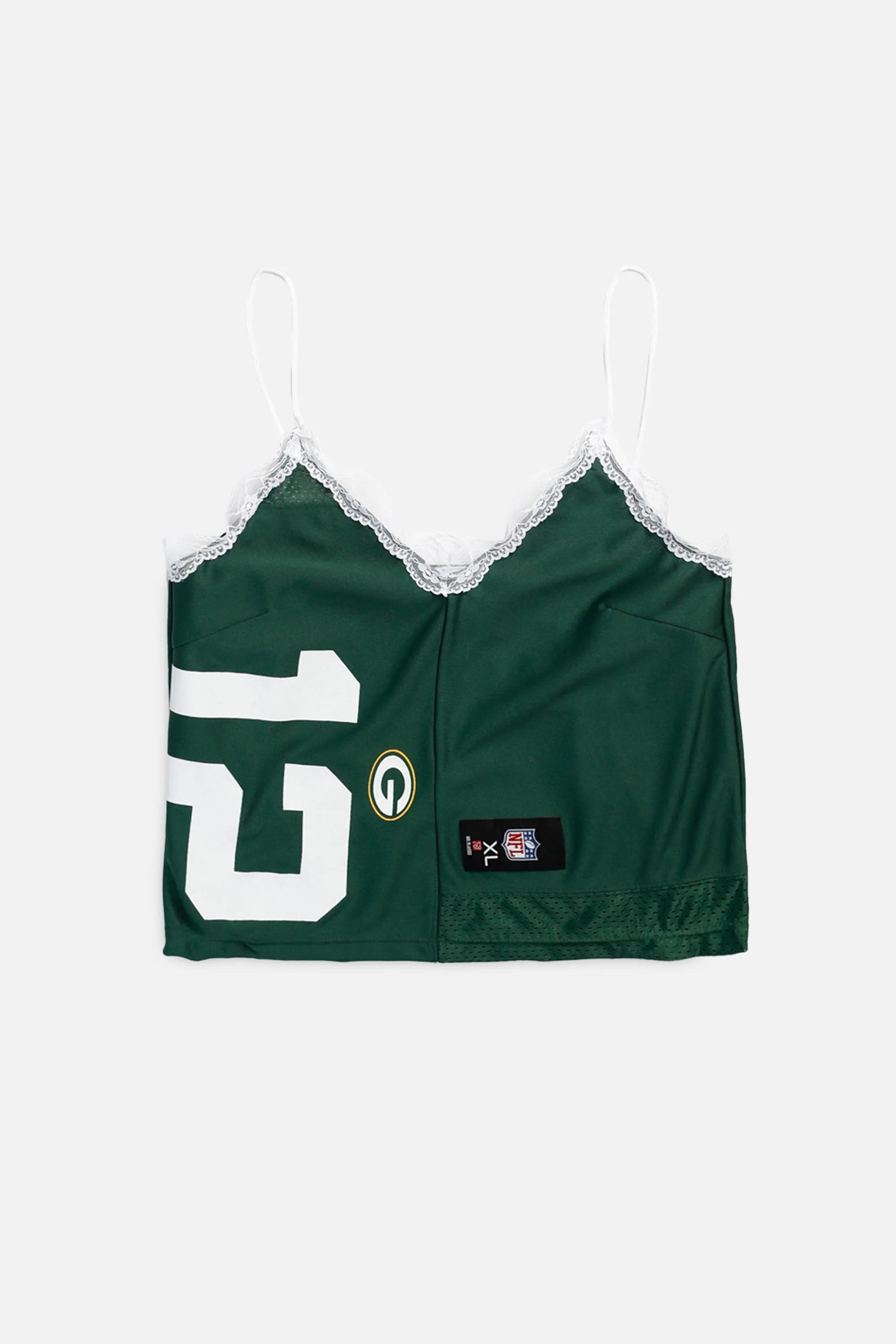Rework Green Bay Packers Lace Tank - M