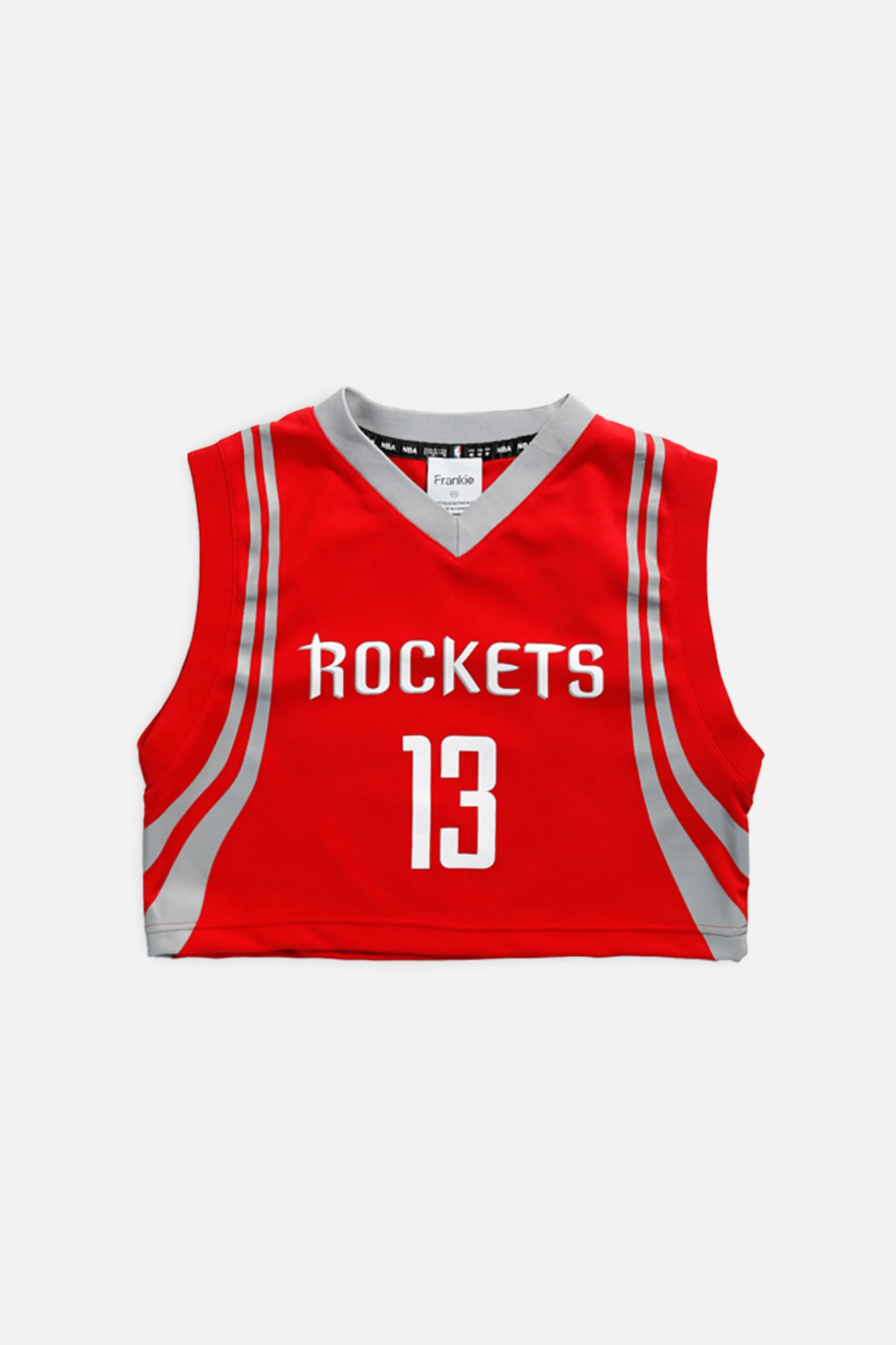 Rework Houston Rockets NBA Crop Jersey - XS