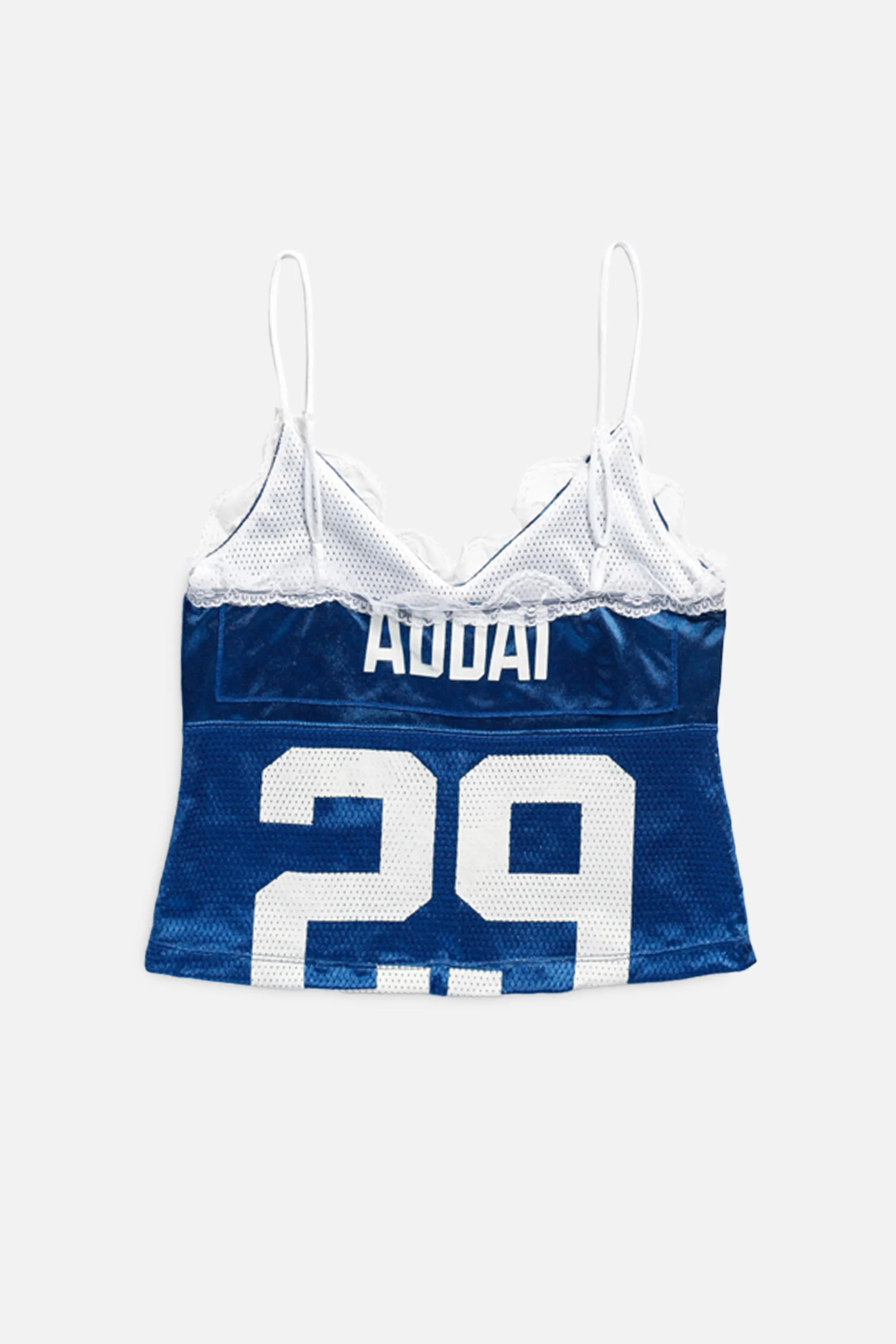 Rework Indianapolis Colts Lace Tank - XS