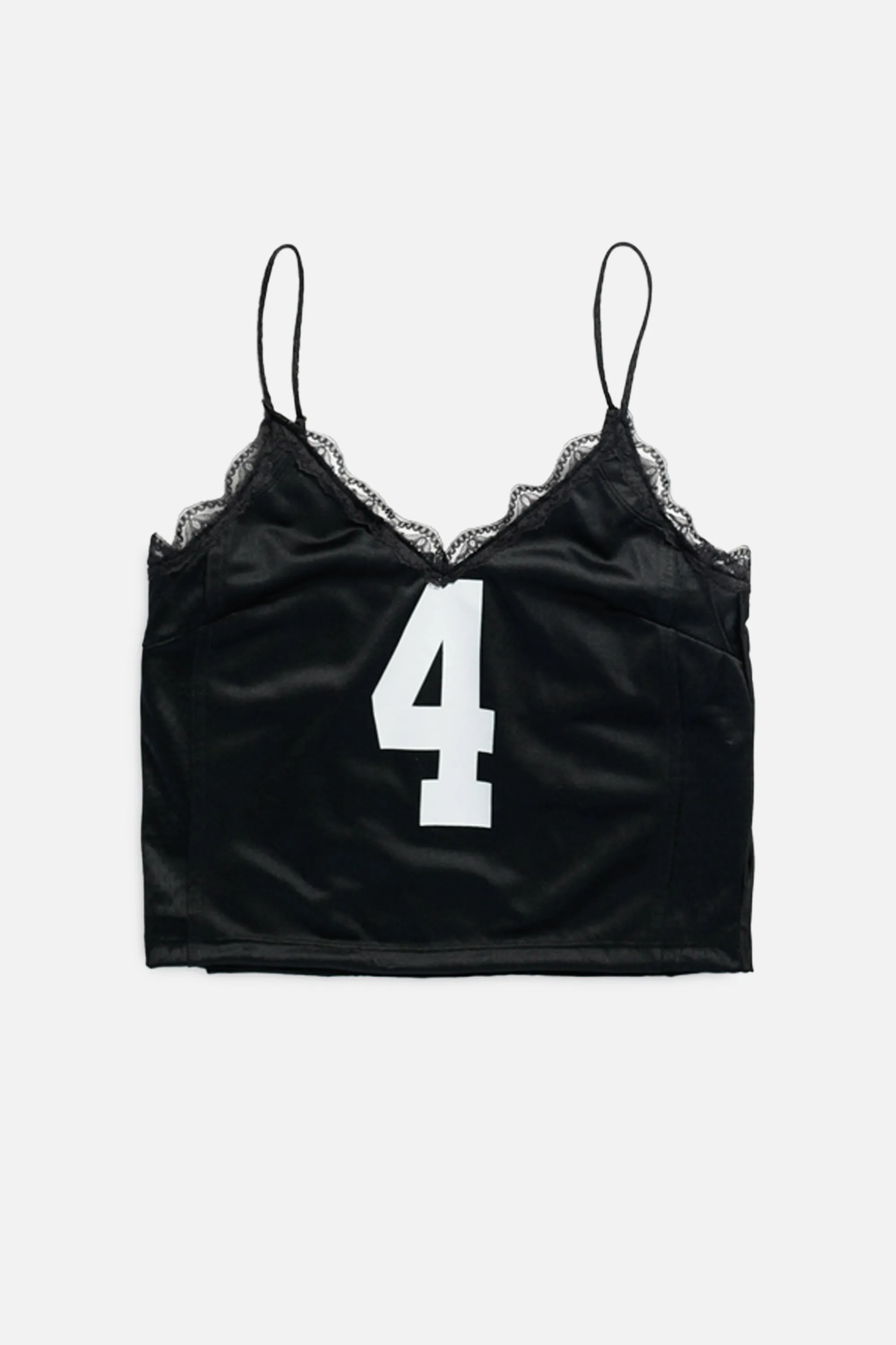 Rework Las Vegas Raiders Lace Tank - S