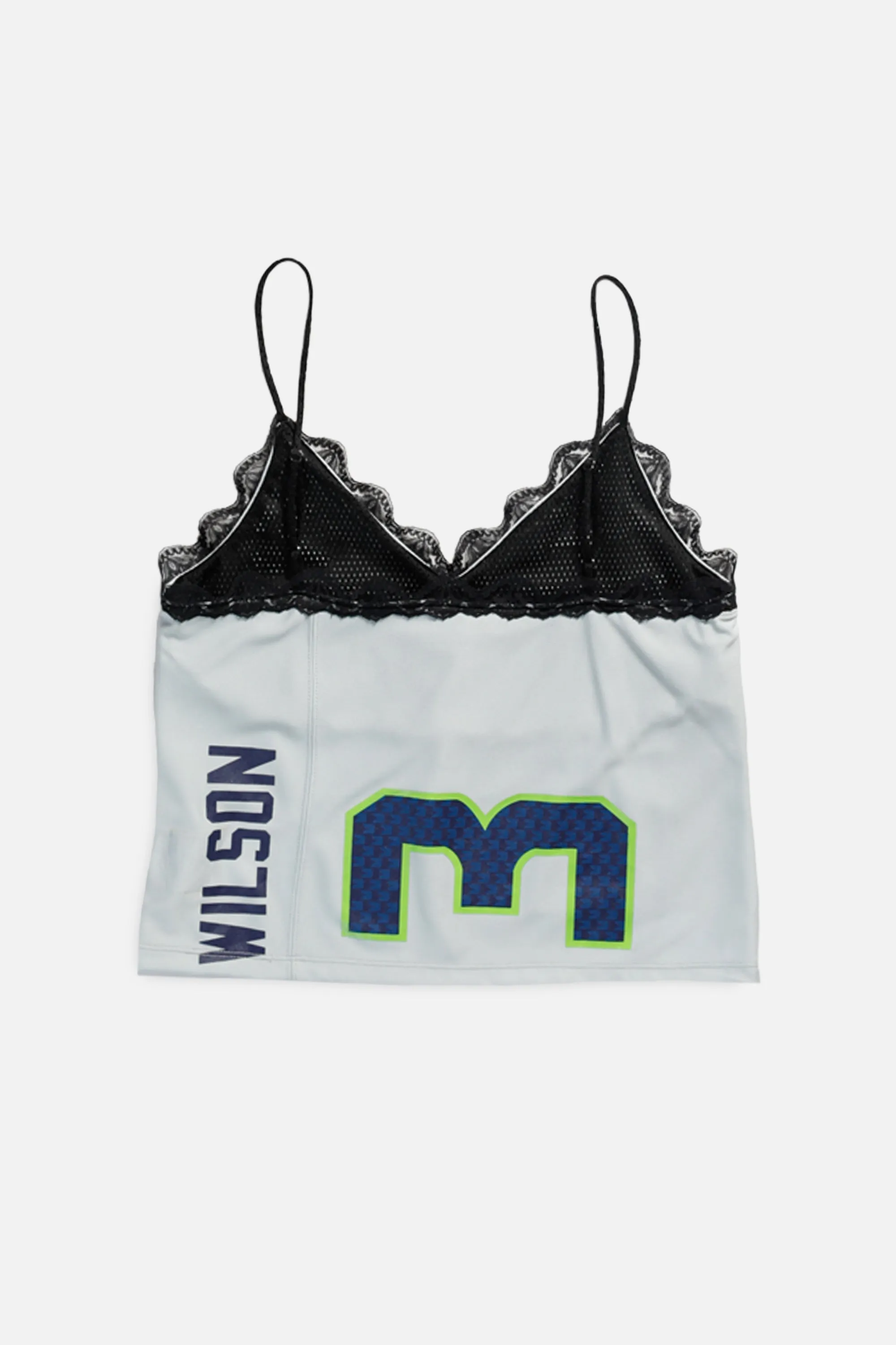 Rework Seattle Seahawks Lace Tank - M