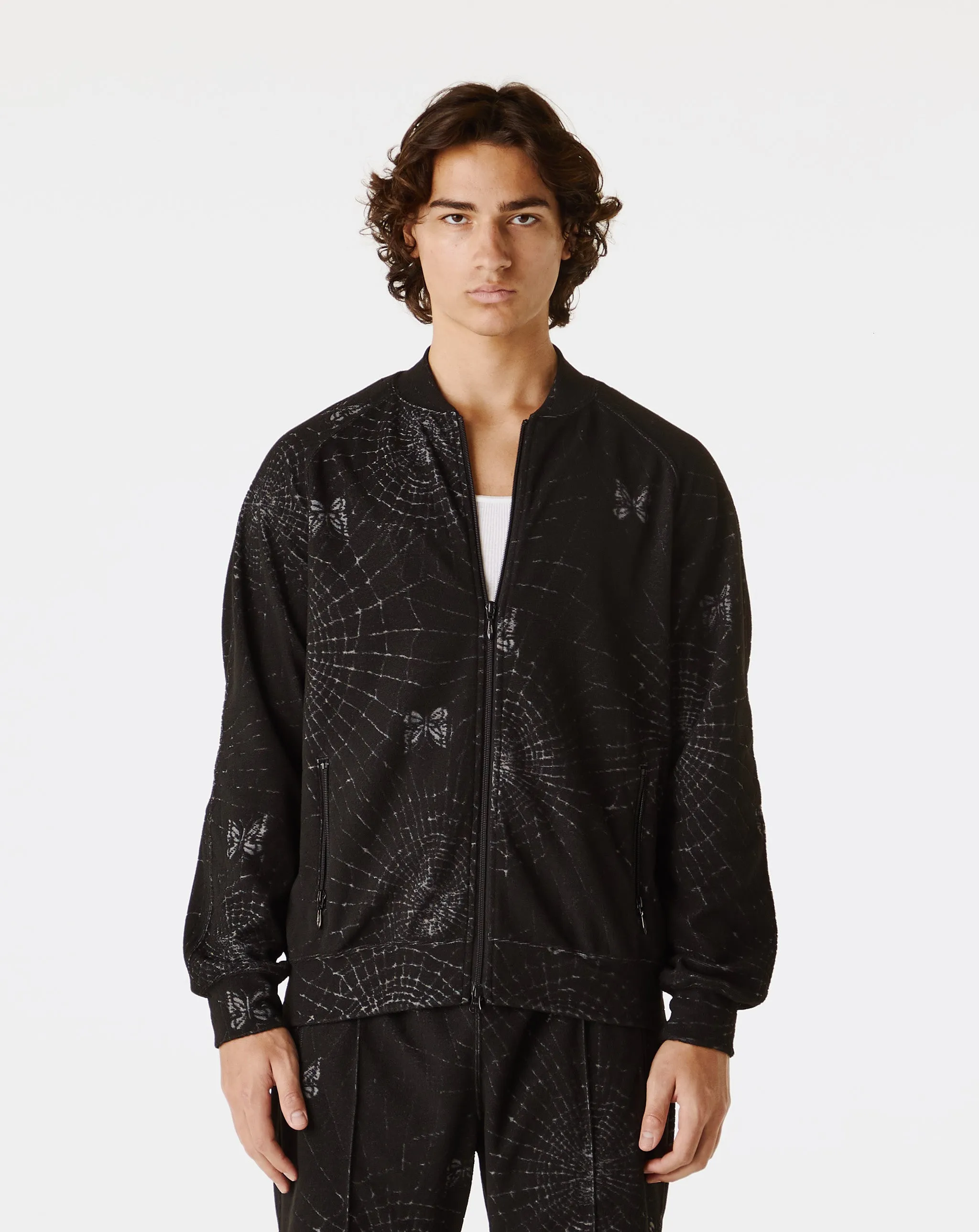 Rib Collar Track Jacket