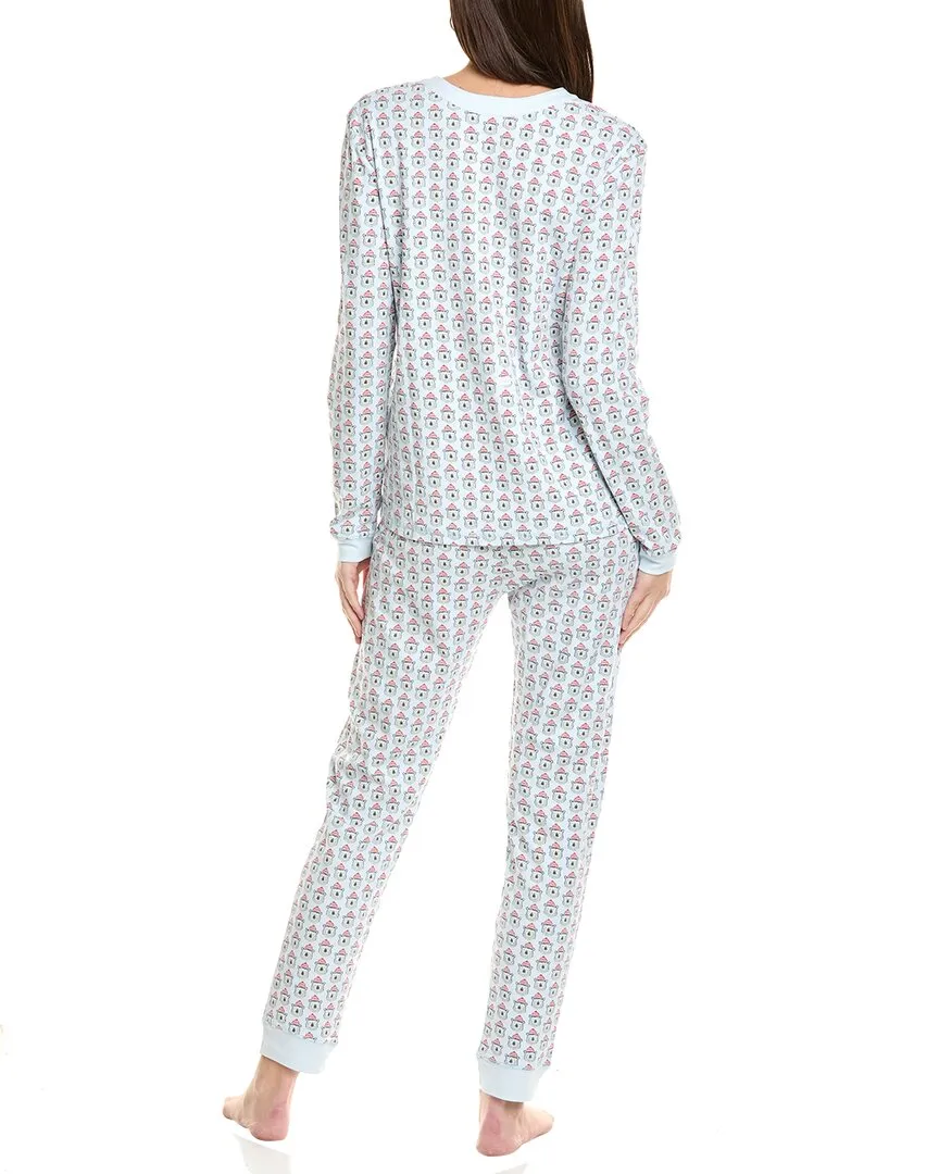 Ro's Garden 2pc Frosty Bear Pajama Set