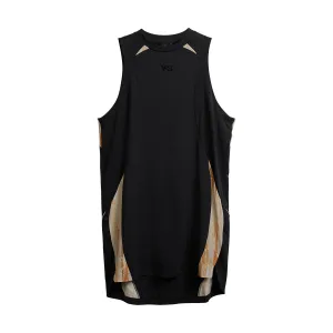 Rust Dye Tank Dress 'Black'