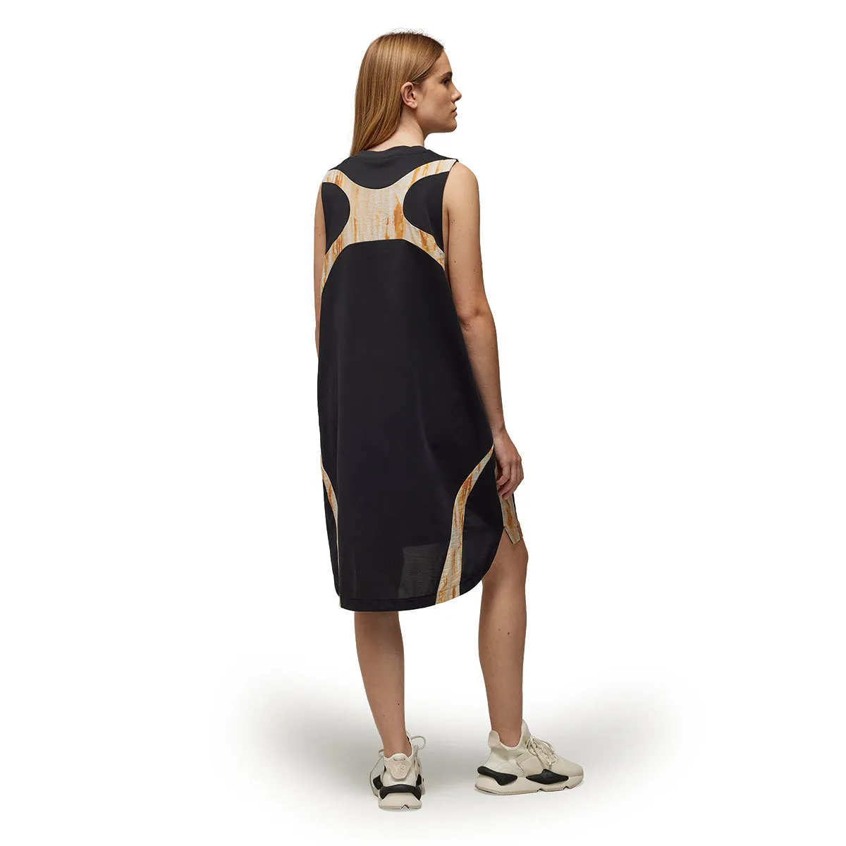 Rust Dye Tank Dress 'Black'