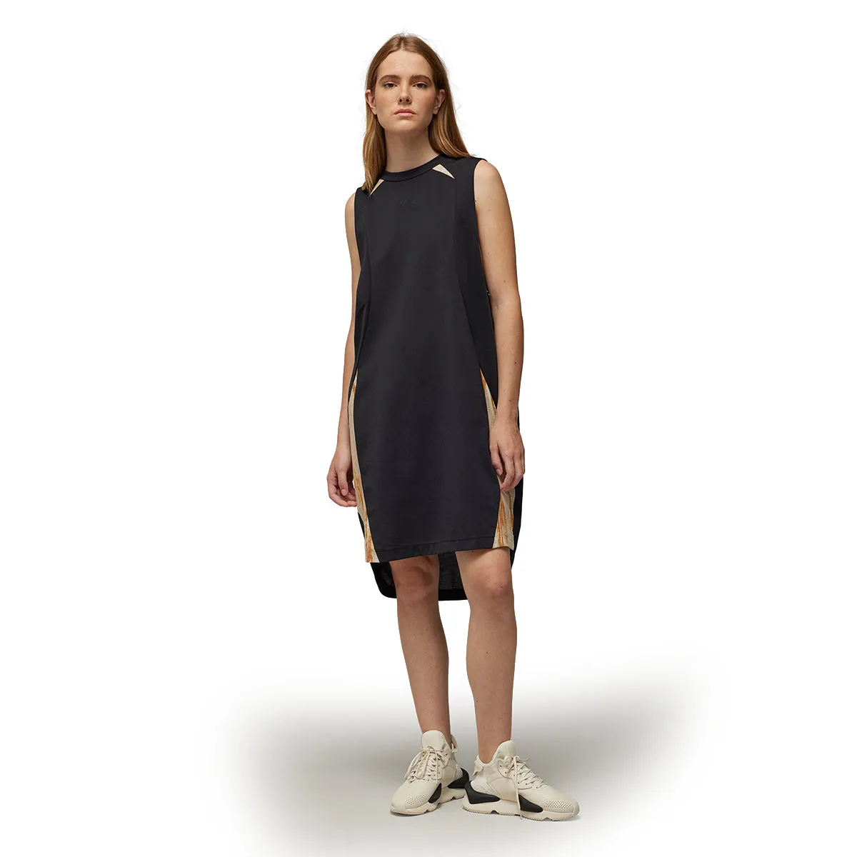 Rust Dye Tank Dress 'Black'
