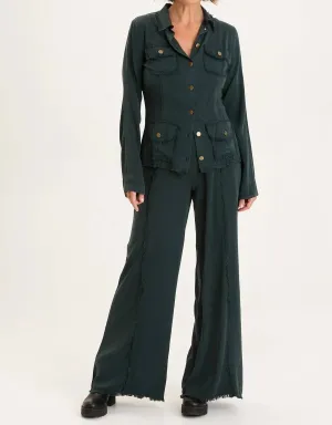 Safari Jacket In Vining Ivy