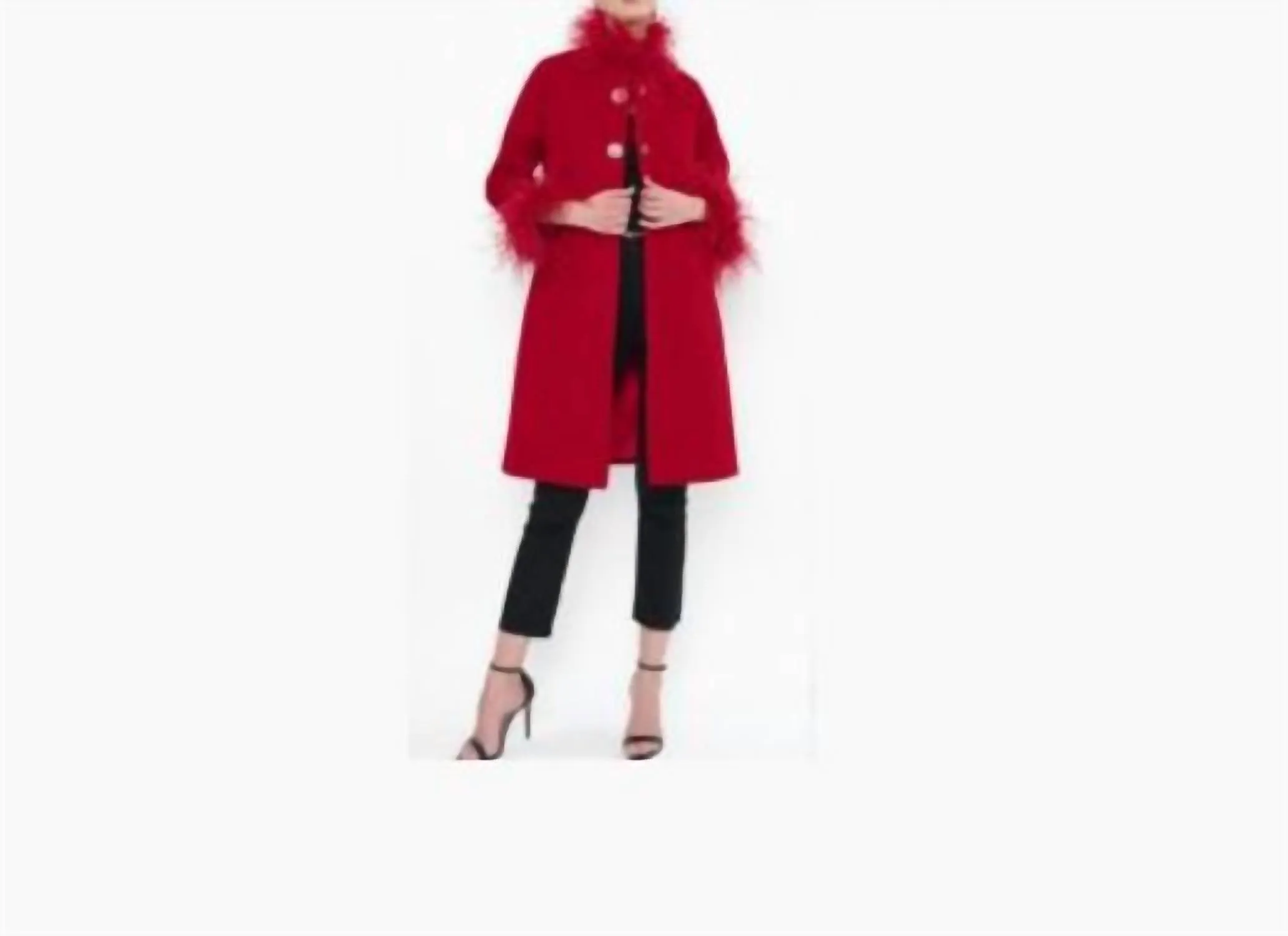 Sahara Coat In Redstone