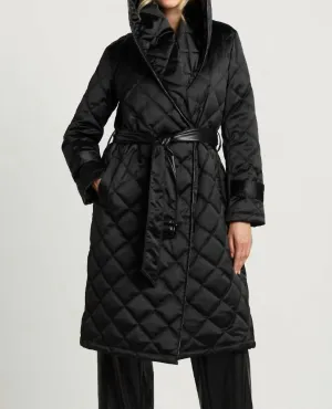 Salem Down Coat In Black