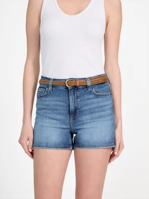 Sally Belted Denim Shorts