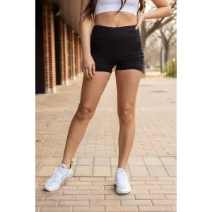 Sasha Pro Biker Short Regular Waistband In Black
