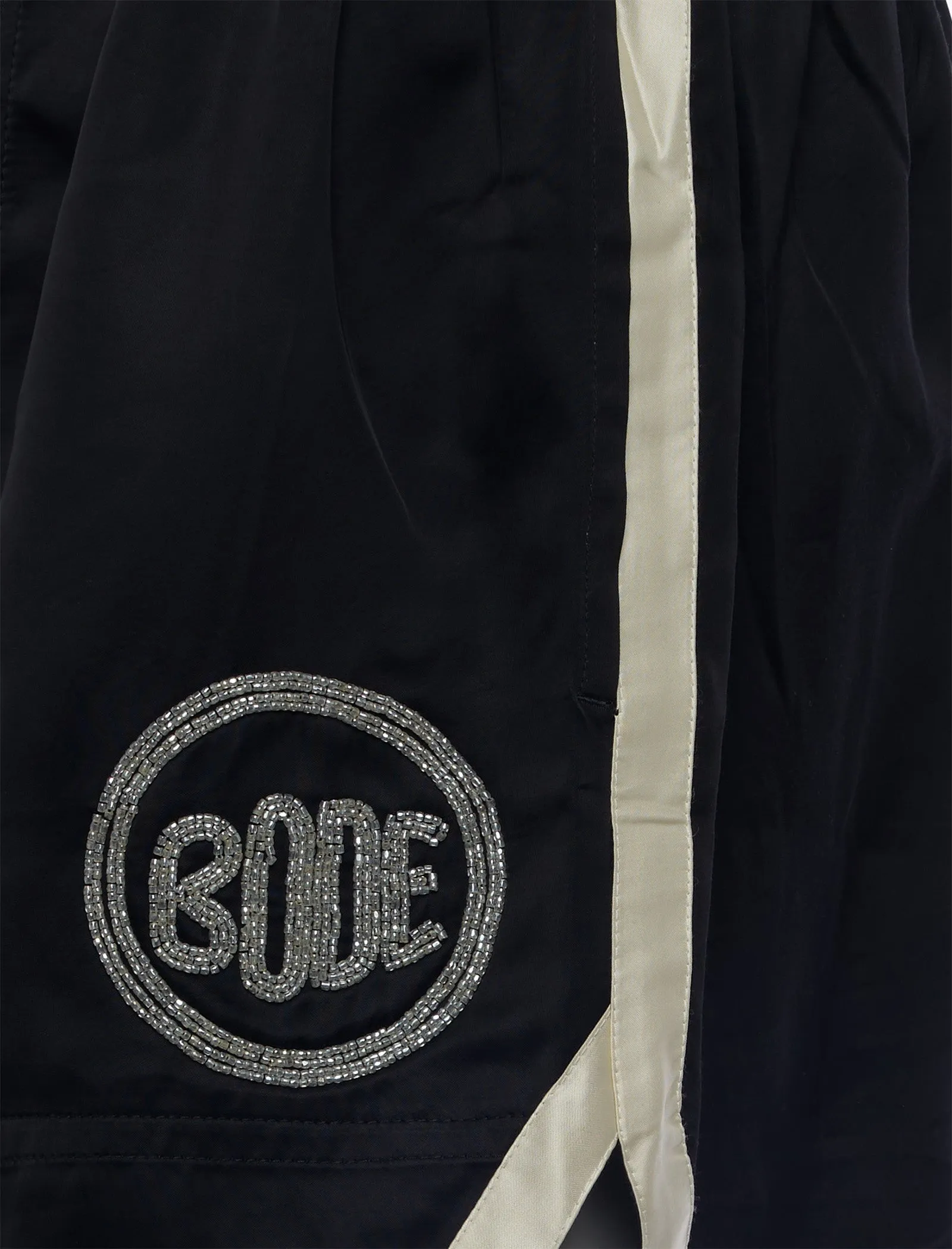 SATIN GYM SHORTS