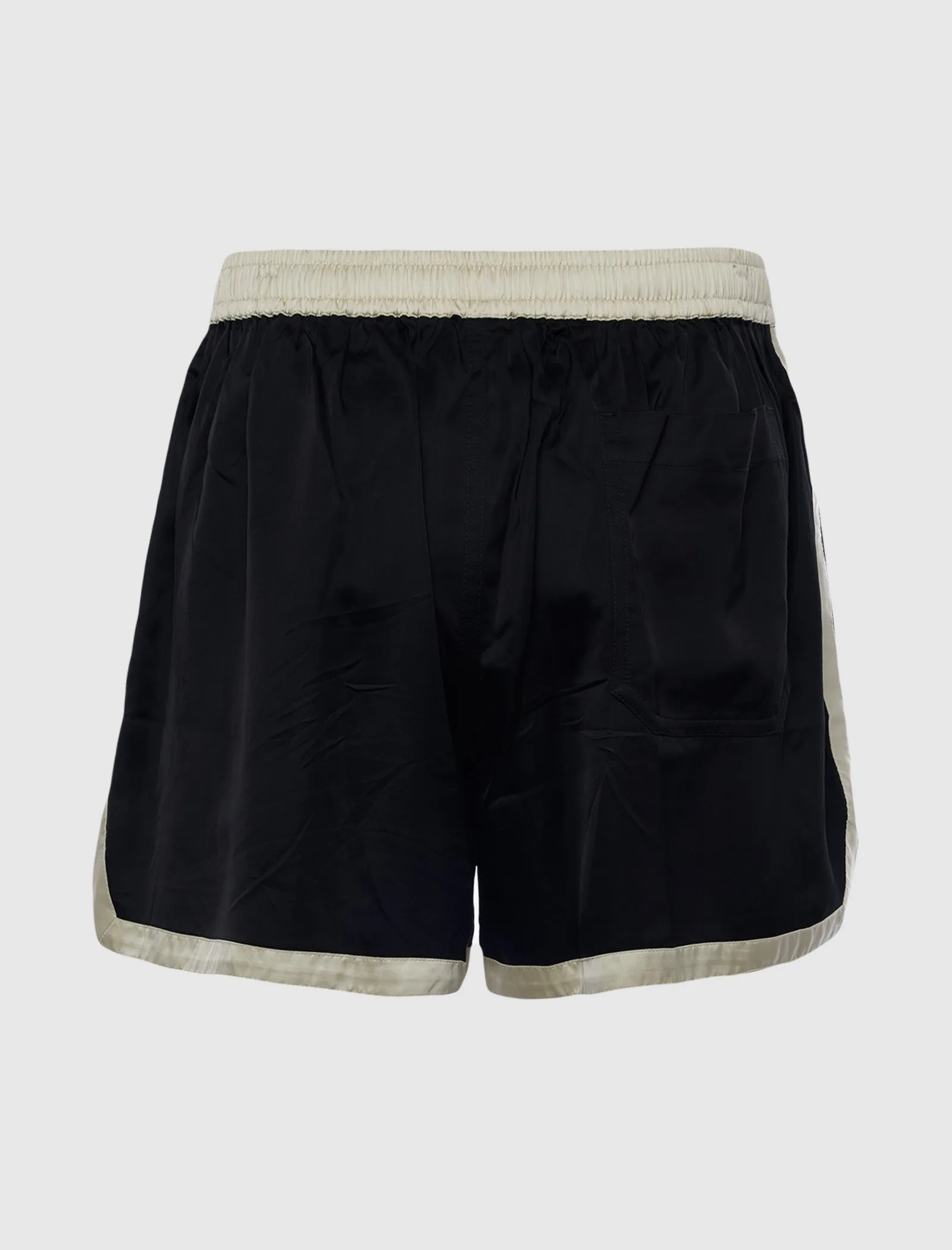 SATIN GYM SHORTS