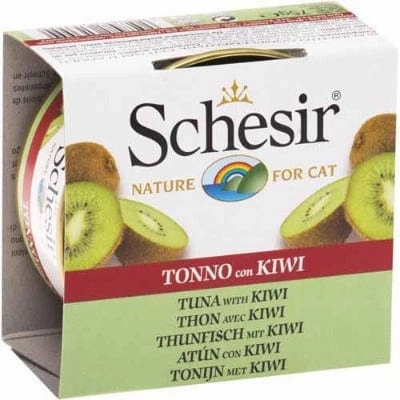 Schesir Tuna Entre with Kiwi in Jelly Adult Wet Cat Food