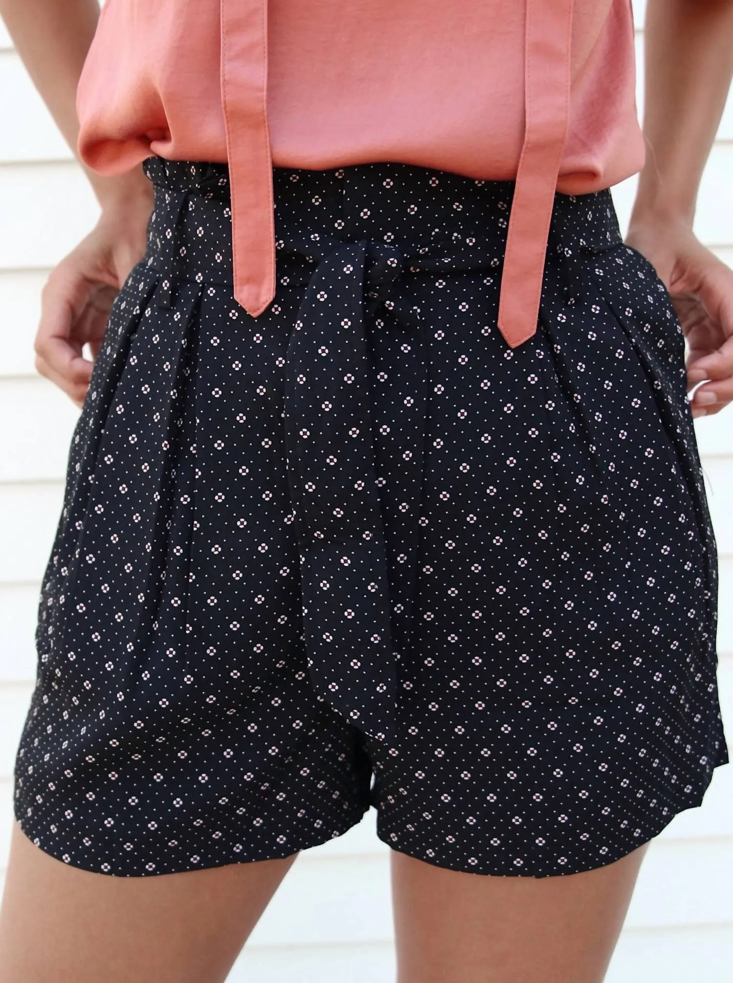 Serafina Shorts In Positano Print
