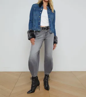 Shea Shearling Jacket In Authentique
