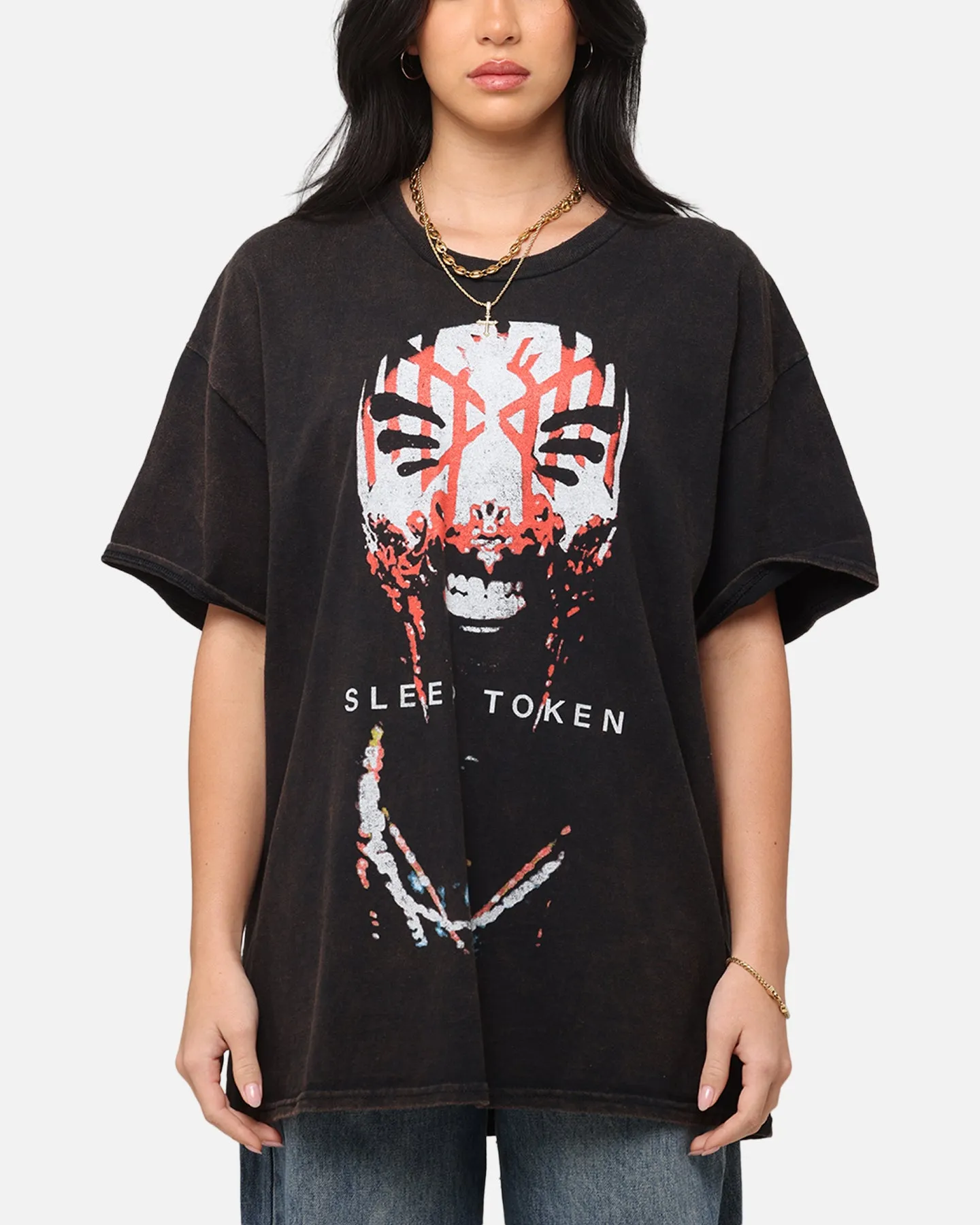 Sleep Token Vessel Vintage T-Shirt Black Vintage