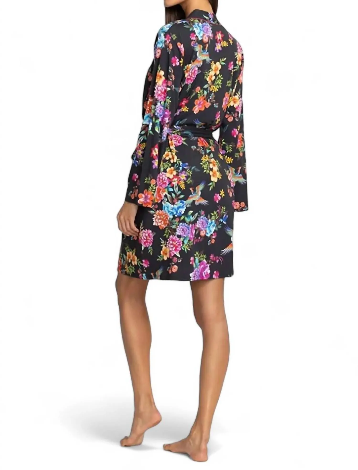 Sognatore Nero's Sleep Robe In Multicolor