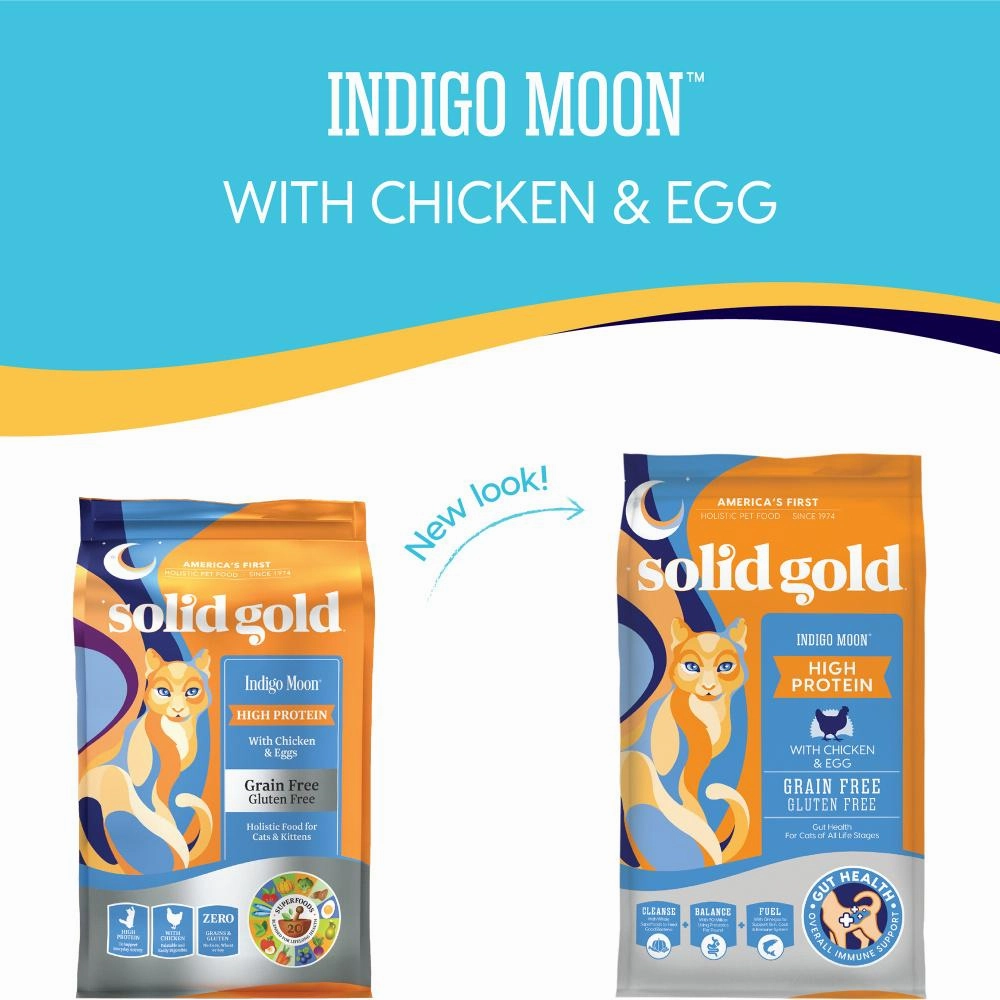 Solid Gold Indigo Moon with Chicken & Eggs Dry Cat Food